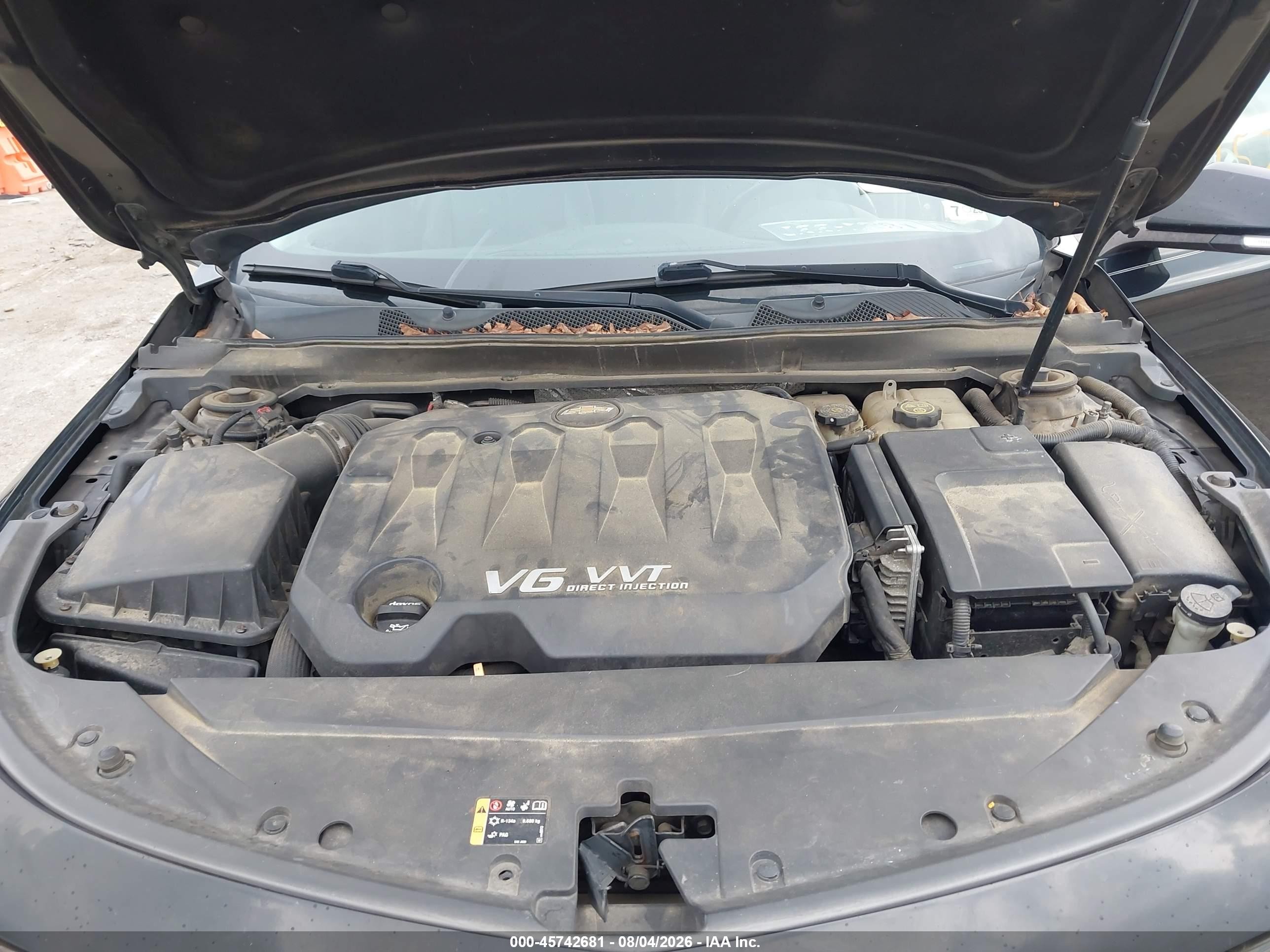 2015 Chevrolet Impala 2lt Black vin: 2G1125S3XF9124920