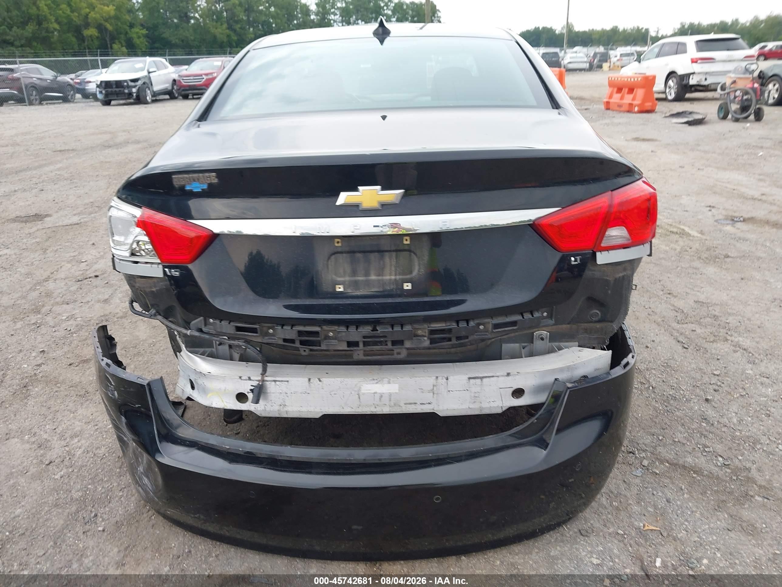 2015 Chevrolet Impala 2lt Black vin: 2G1125S3XF9124920