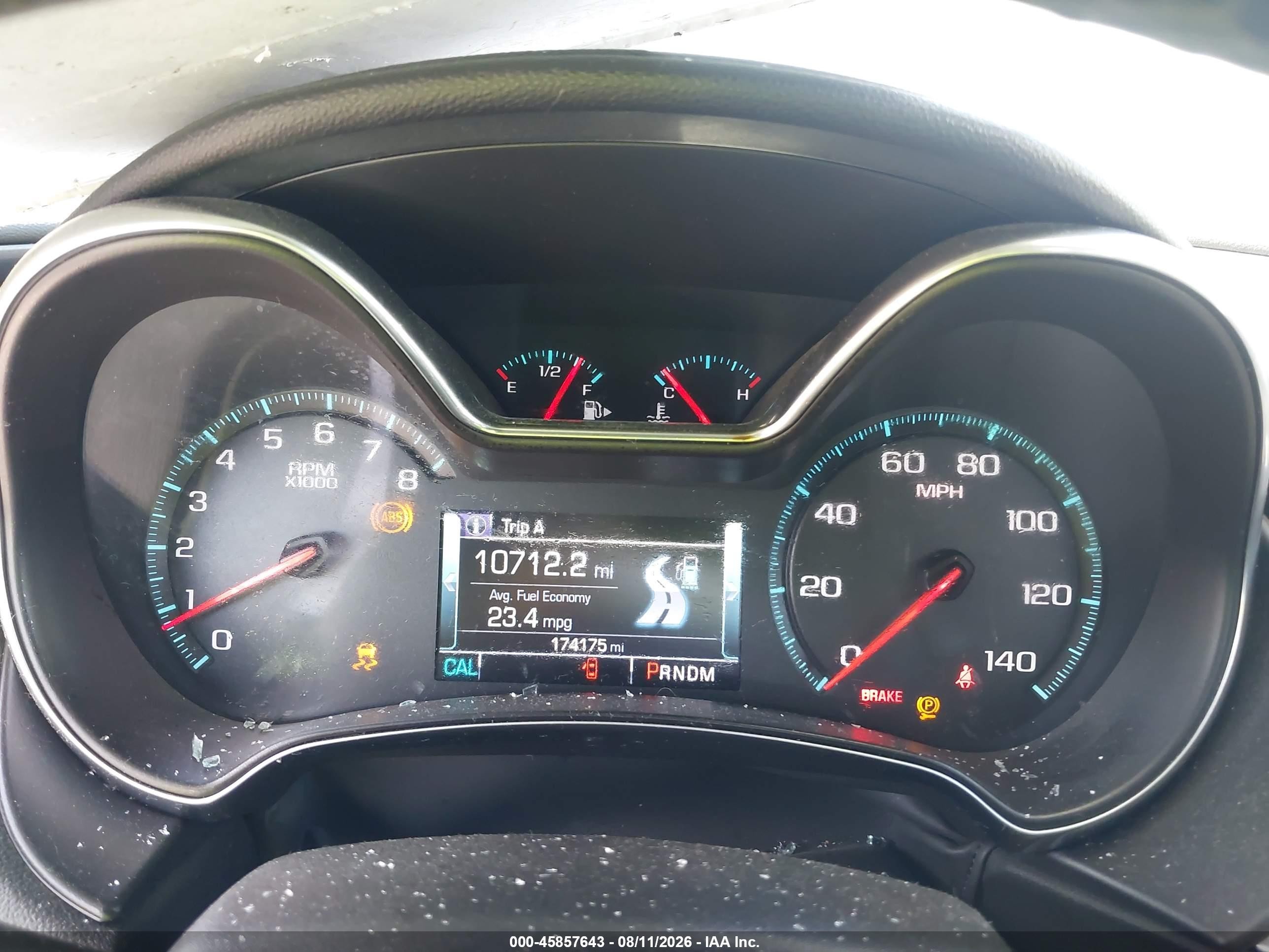 2015 Chevrolet Impala 2lt Gray vin: 2G1125S3XF9127350