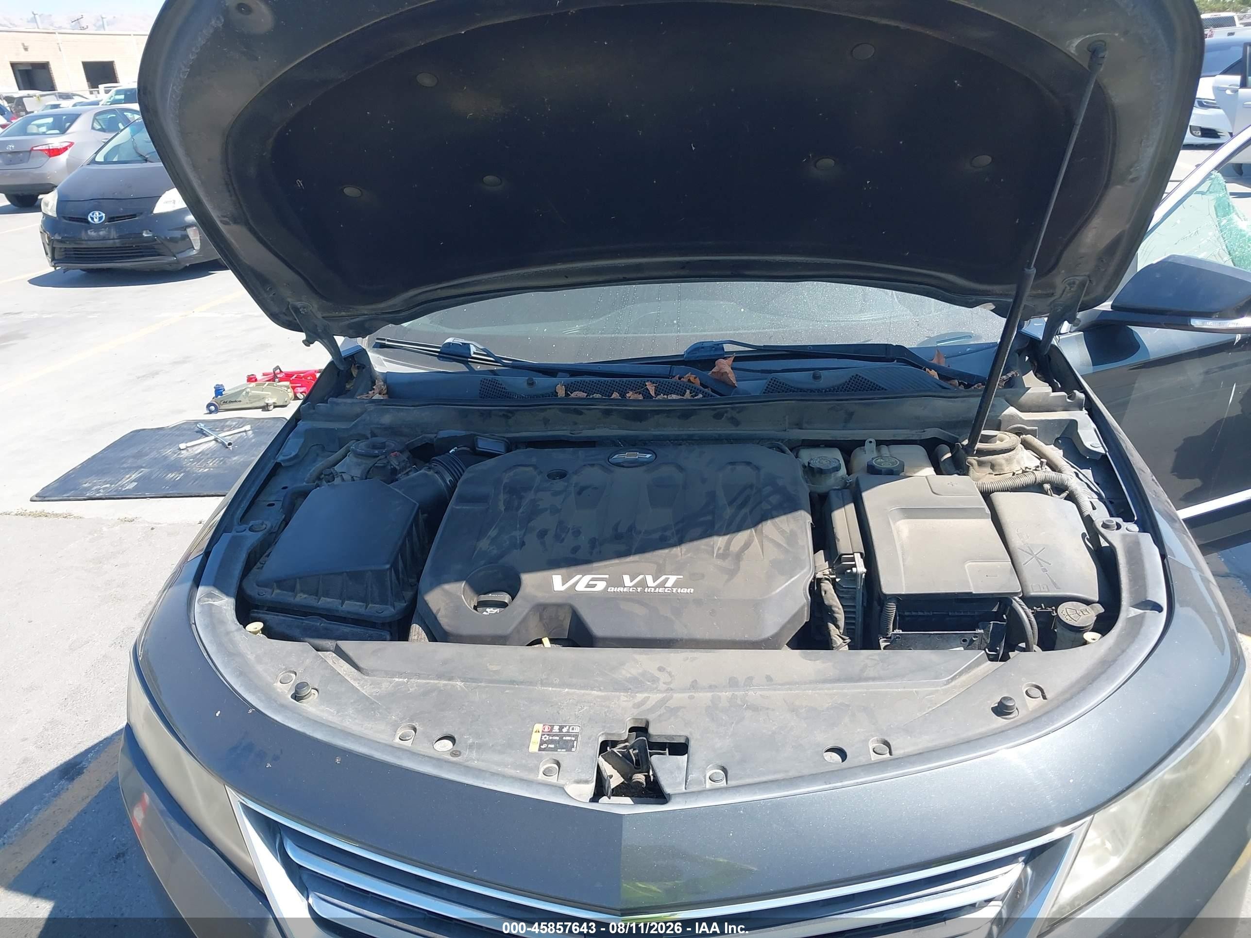 2015 Chevrolet Impala 2lt Gray vin: 2G1125S3XF9127350