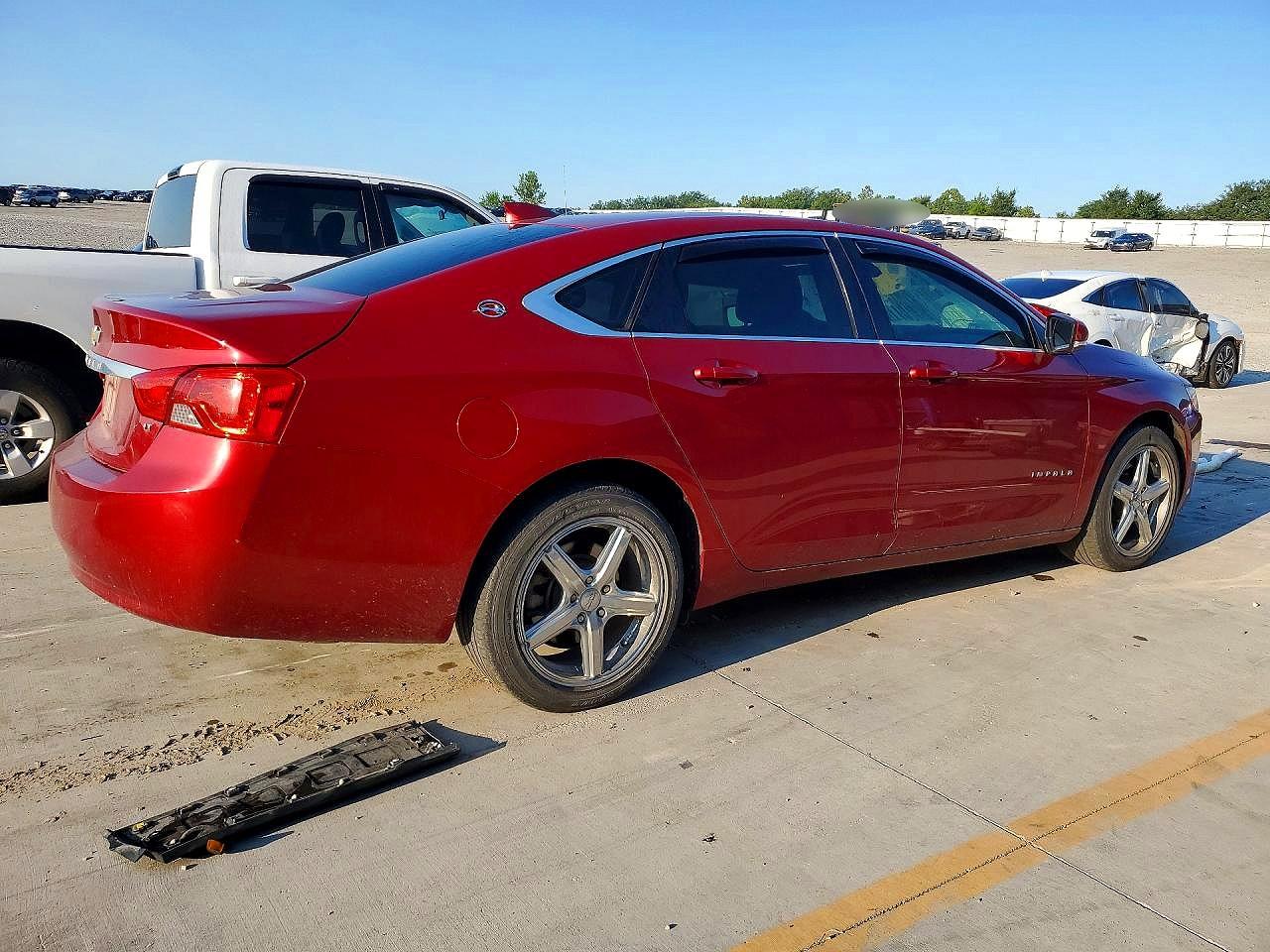 2015 Chevrolet Impala Lt Burgundy vin: 2G1125S3XF9144410