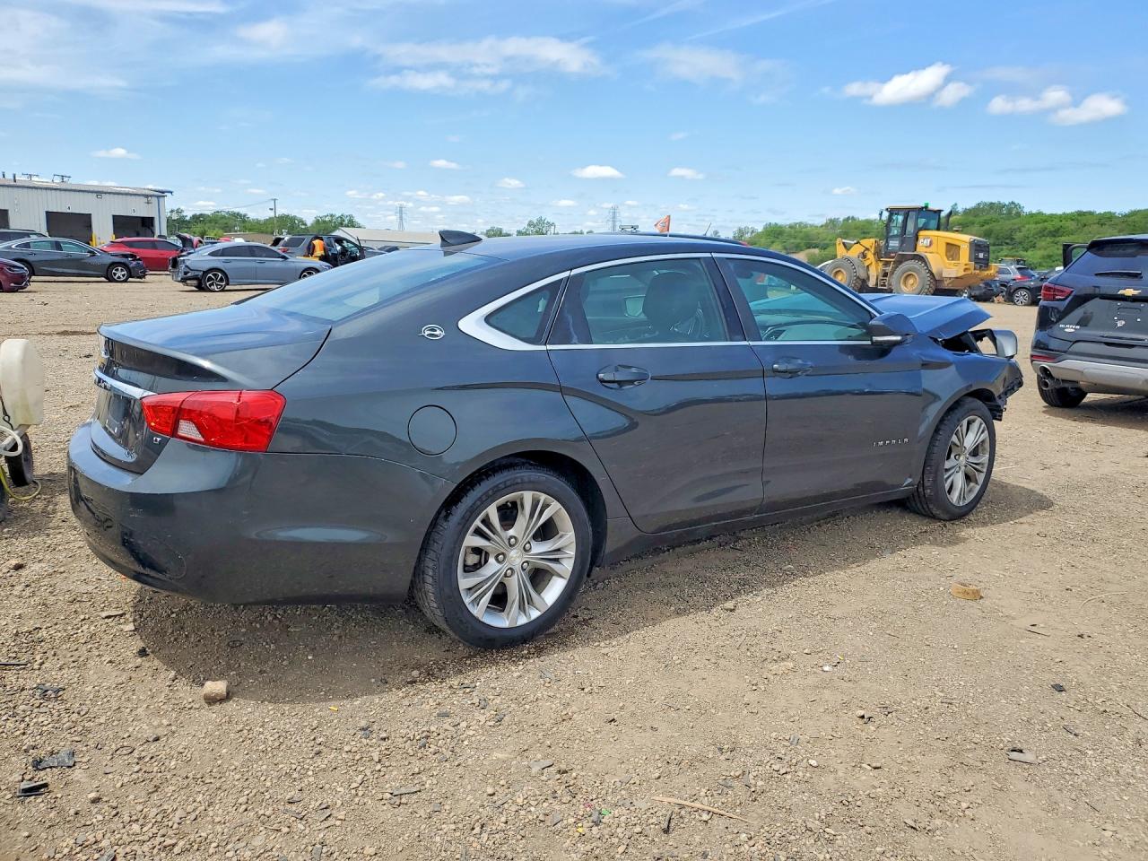 2015 Chevrolet Impala Lt Charcoal vin: 2G1125S3XF9162180