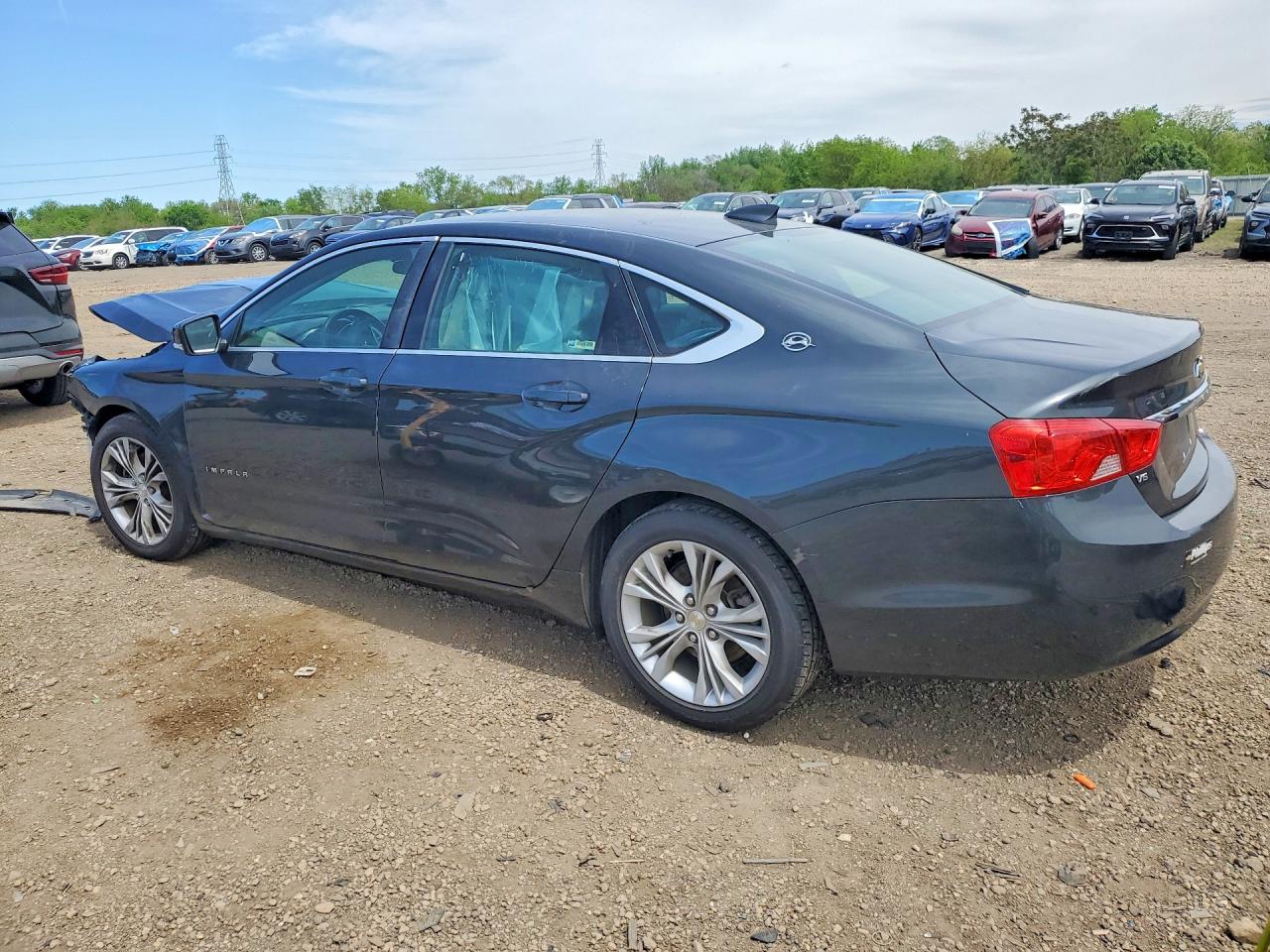 2015 Chevrolet Impala Lt Charcoal vin: 2G1125S3XF9162180