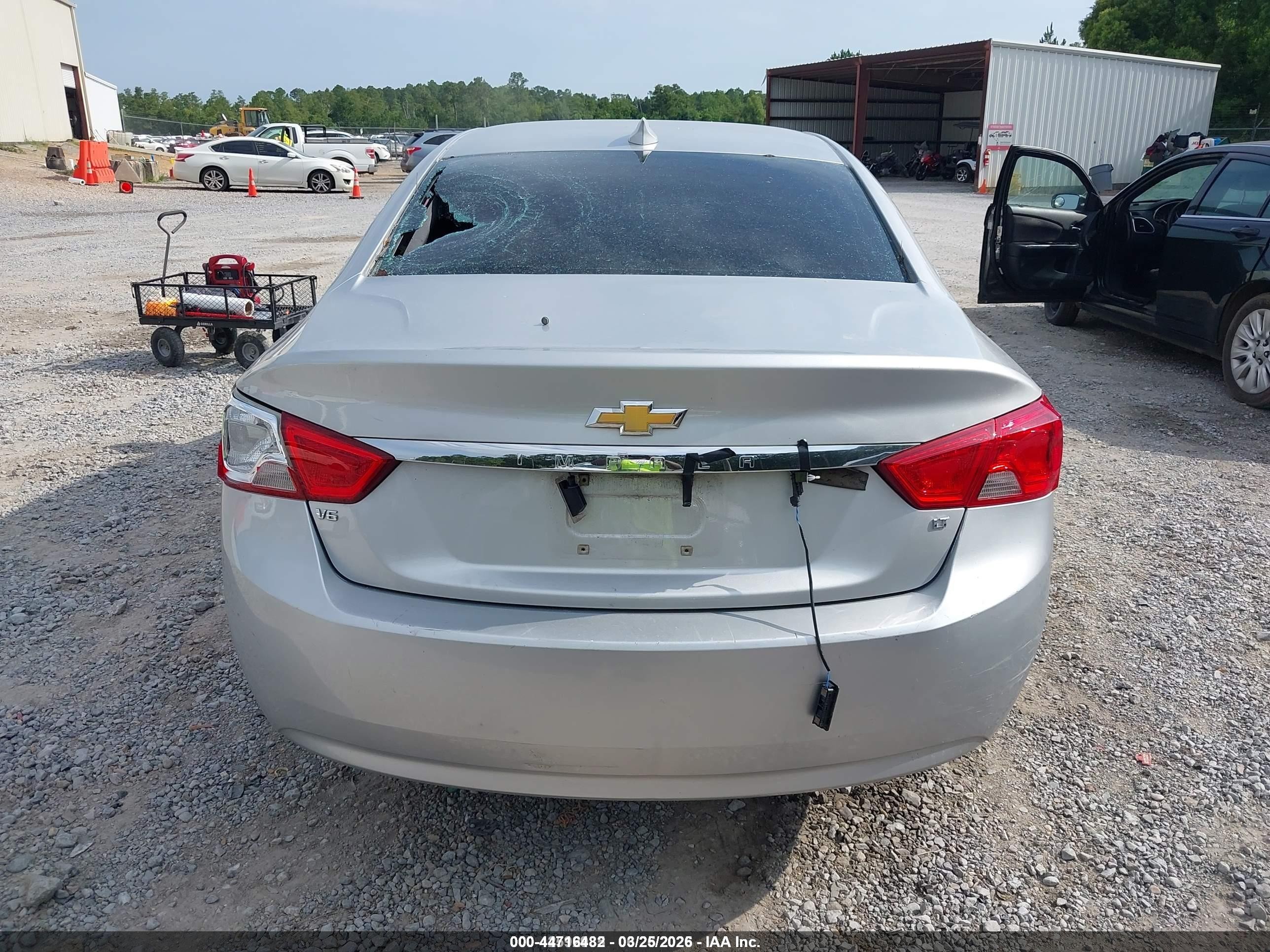 2015 Chevrolet Impala 2lt Silver vin: 2G1125S3XF9223544