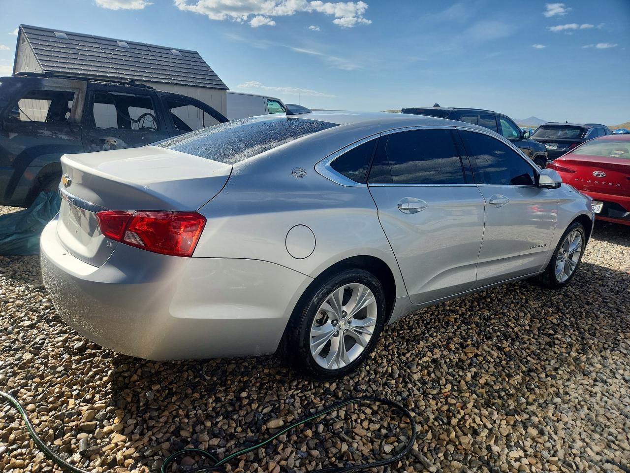 2015 Chevrolet Impala Lt Silver vin: 2G1125S3XF9274851