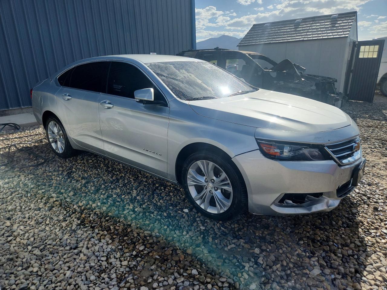 2015 Chevrolet Impala Lt Silver vin: 2G1125S3XF9274851
