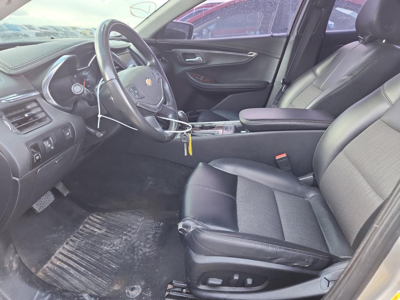 2015 Chevrolet Impala Lt Silver vin: 2G1125S3XF9274851 Damage: Left Front Seat Cushion, Torn, 3 To 4 Inches
