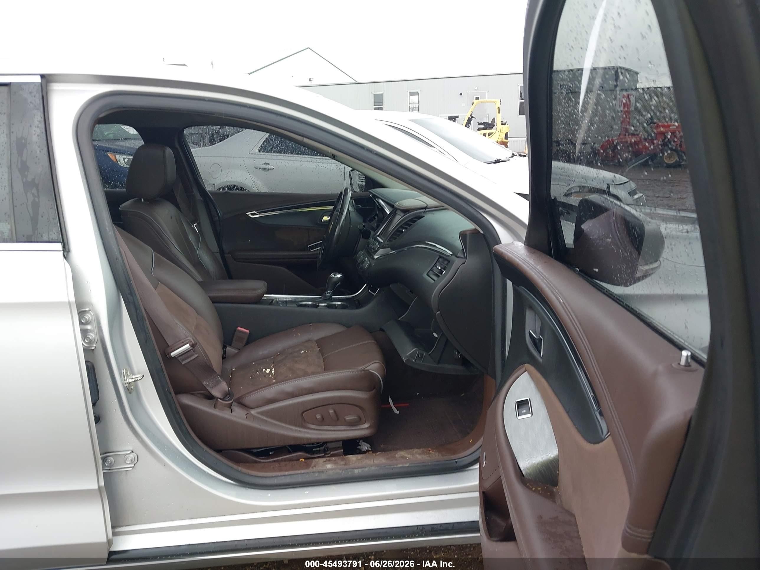 2015 Chevrolet Impala 2lt Silver vin: 2G1125S3XF9289057