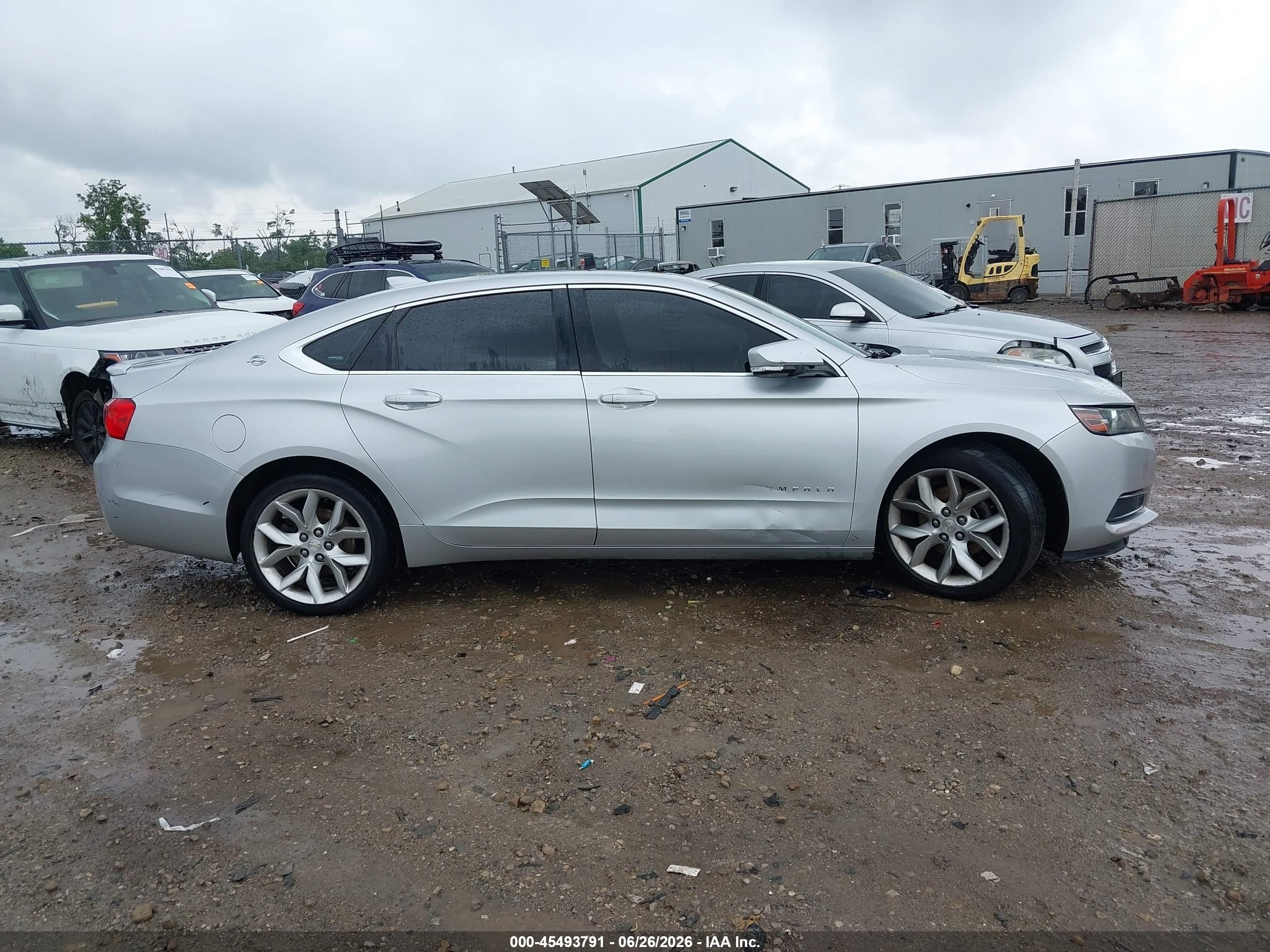2015 Chevrolet Impala 2lt Silver vin: 2G1125S3XF9289057