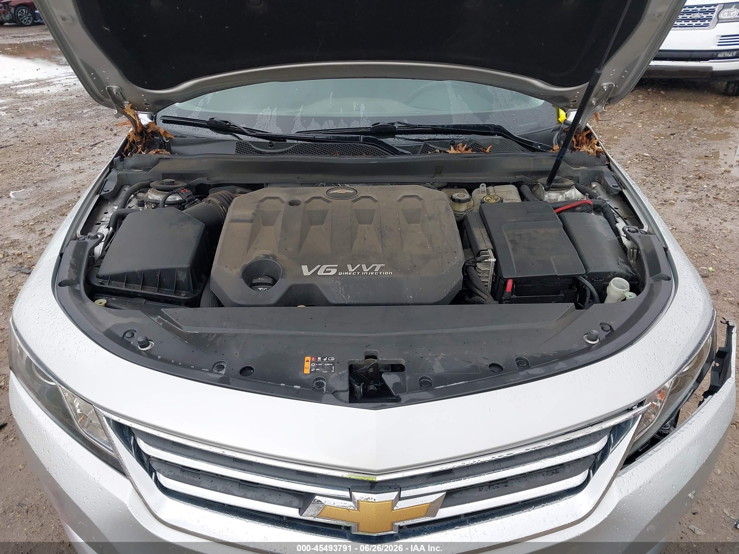 2015 Chevrolet Impala 2lt Silver vin: 2G1125S3XF9289057