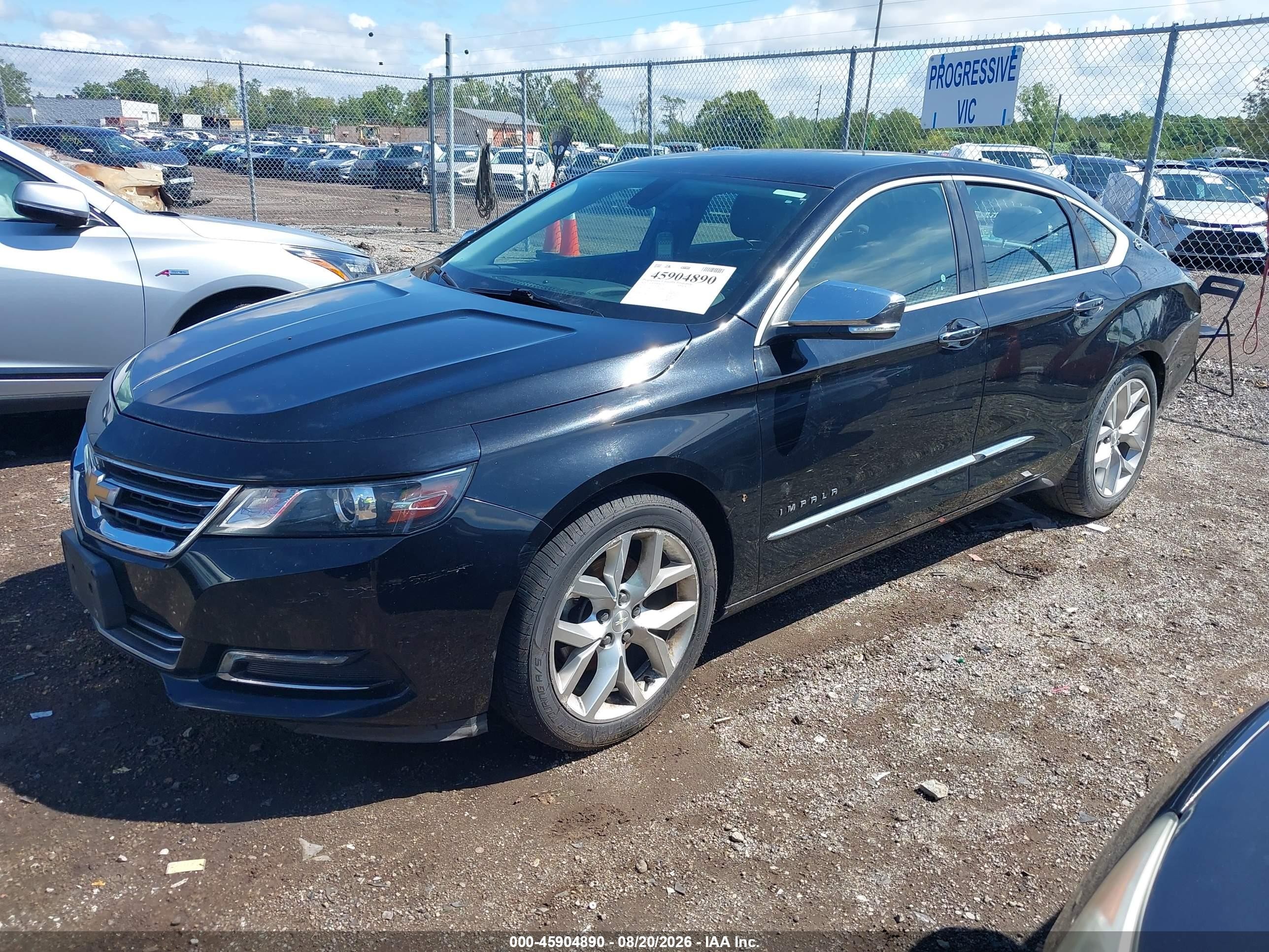 2018 Chevrolet Impala 2lz Black vin: 2G1125S3XJ9150149