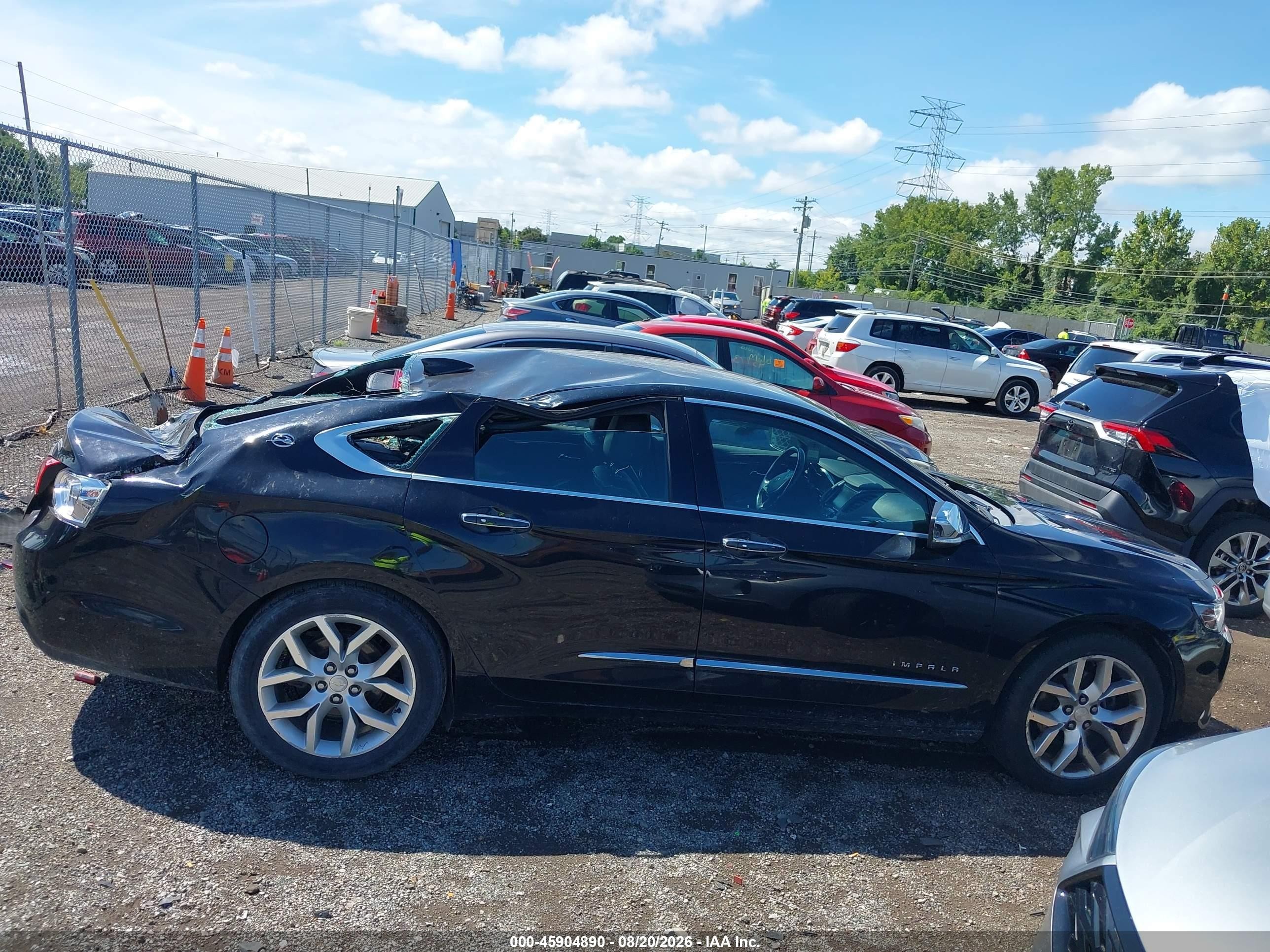 2018 Chevrolet Impala 2lz Black vin: 2G1125S3XJ9150149