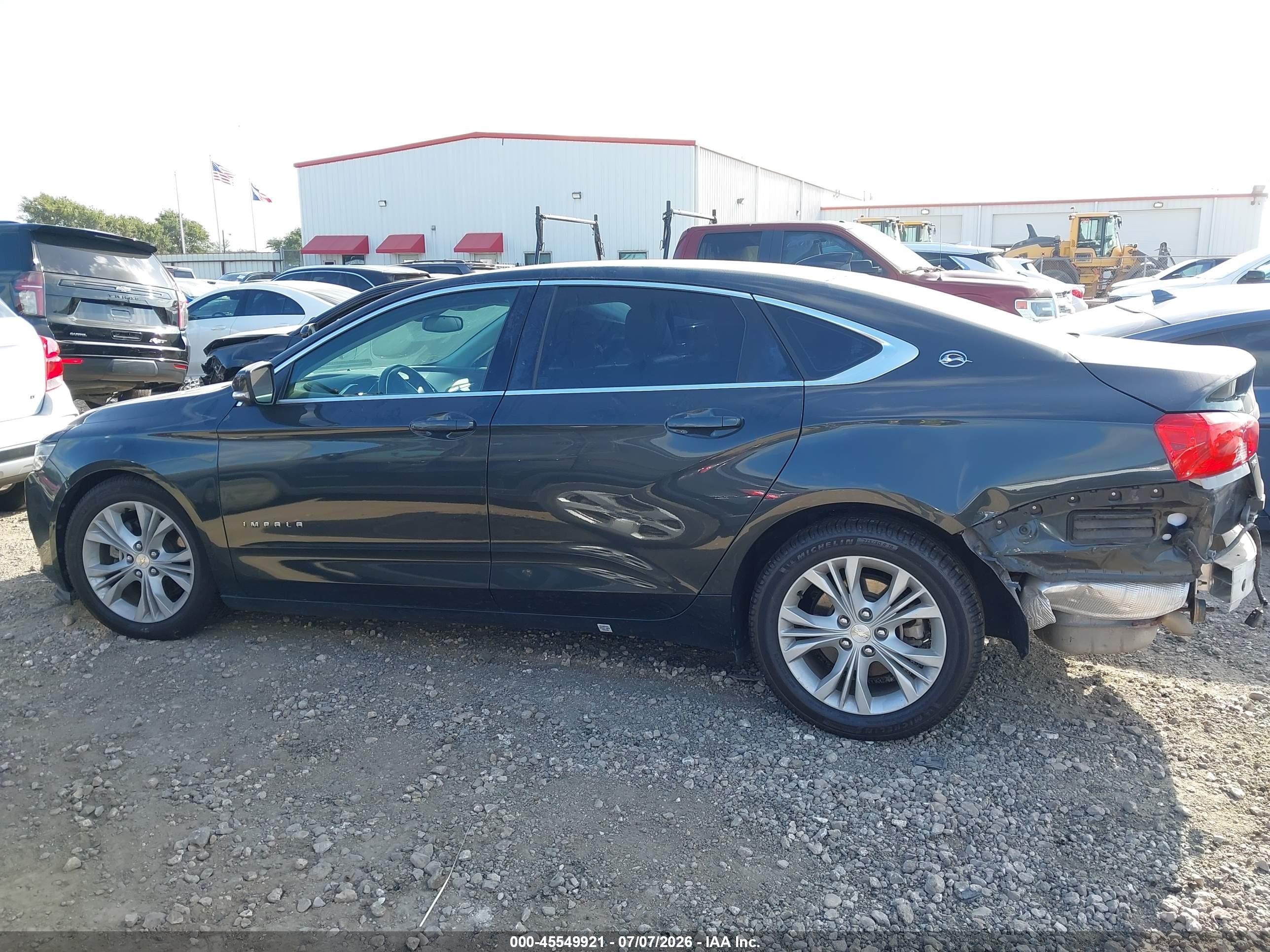 2015 Chevrolet Impala Cng 3lt Black vin: 2G1135SN1F9178119