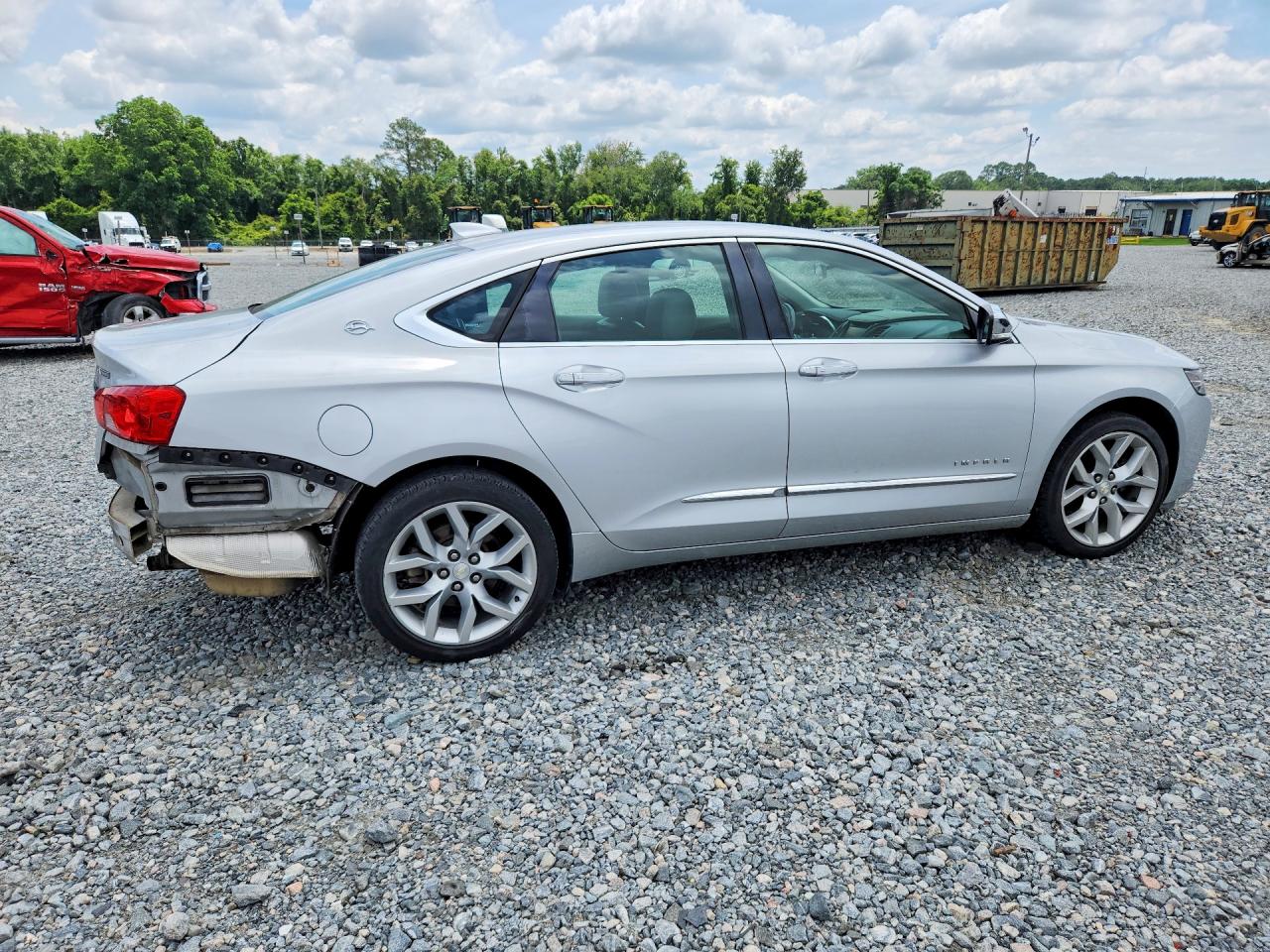 2017 Chevrolet Impala Premier Silver vin: 2G1145S32H9114511