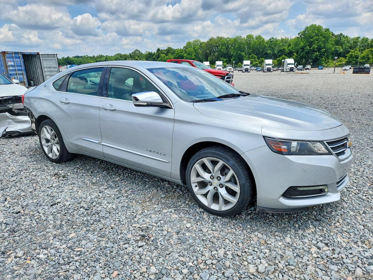 2017 Chevrolet Impala Premier Silver vin: 2G1145S32H9114511