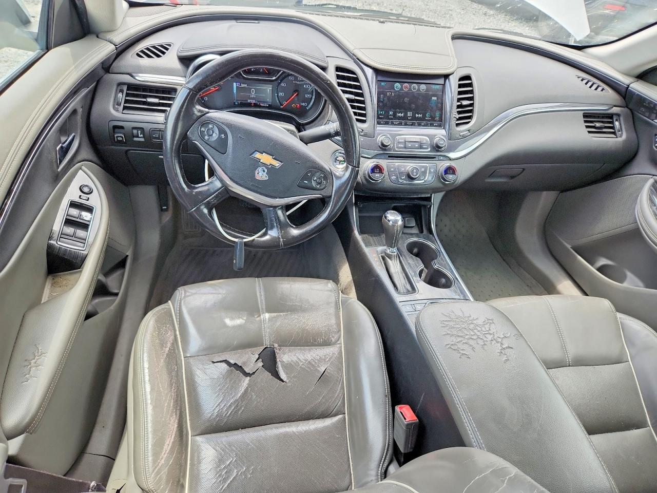 2017 Chevrolet Impala Premier Silver vin: 2G1145S32H9114511