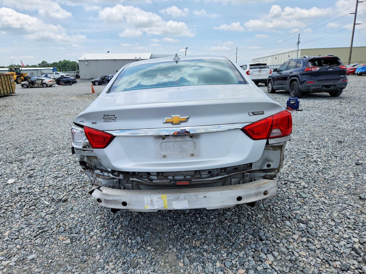 2017 Chevrolet Impala Premier Silver vin: 2G1145S32H9114511