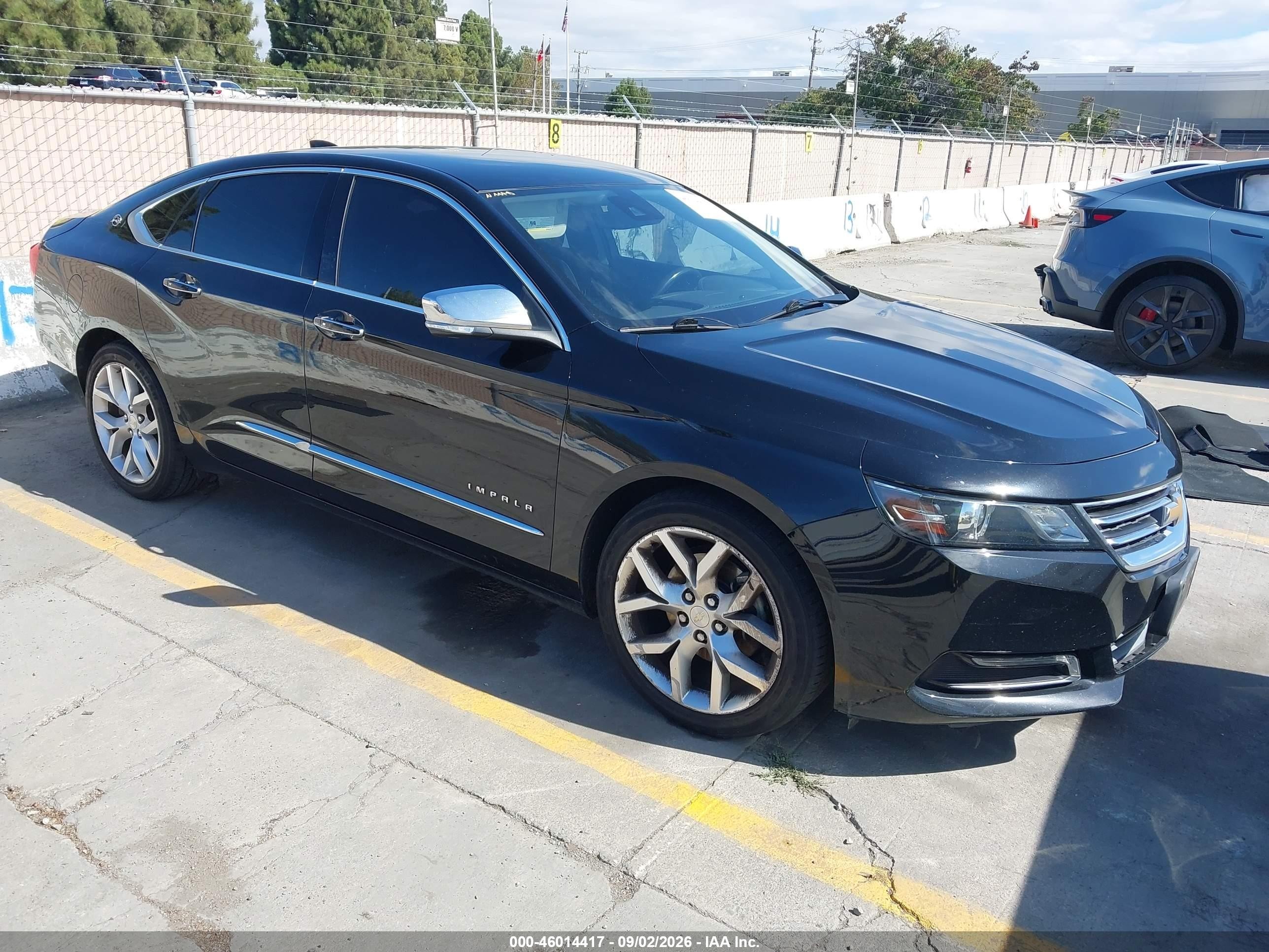 2017 Chevrolet Impala 2lz Black vin: 2G1145S34H9156985