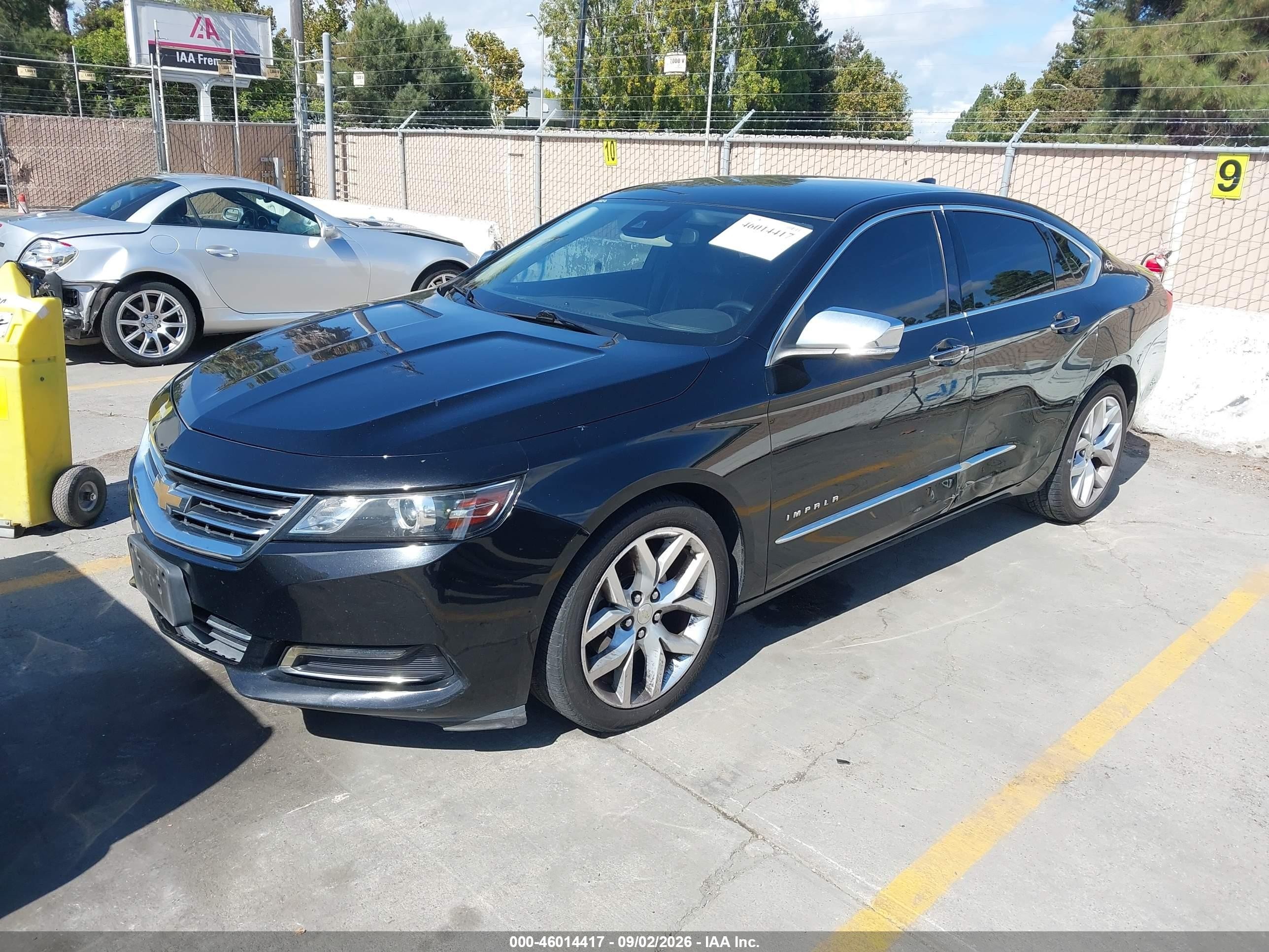 2017 Chevrolet Impala 2lz Black vin: 2G1145S34H9156985