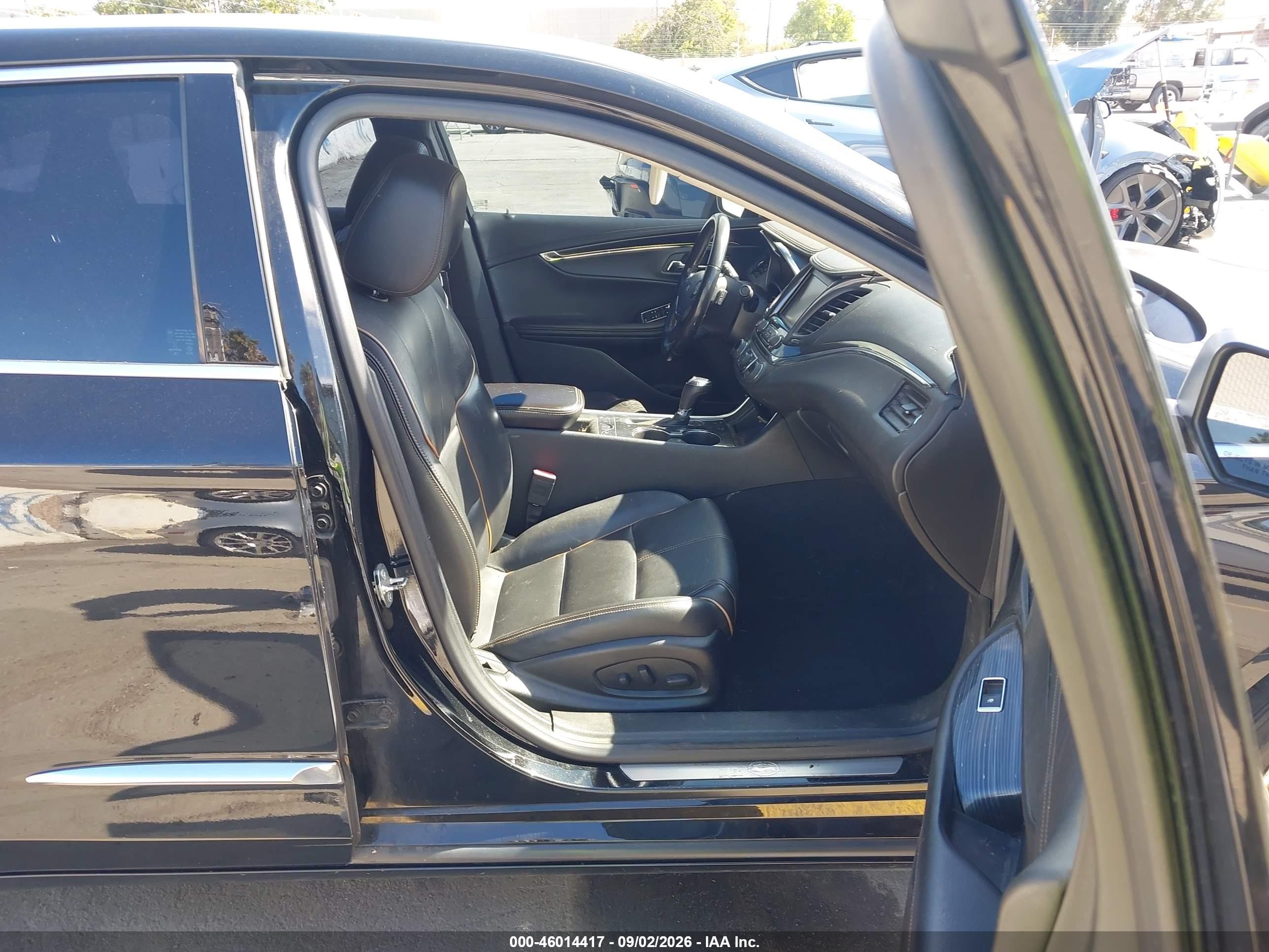 2017 Chevrolet Impala 2lz Black vin: 2G1145S34H9156985