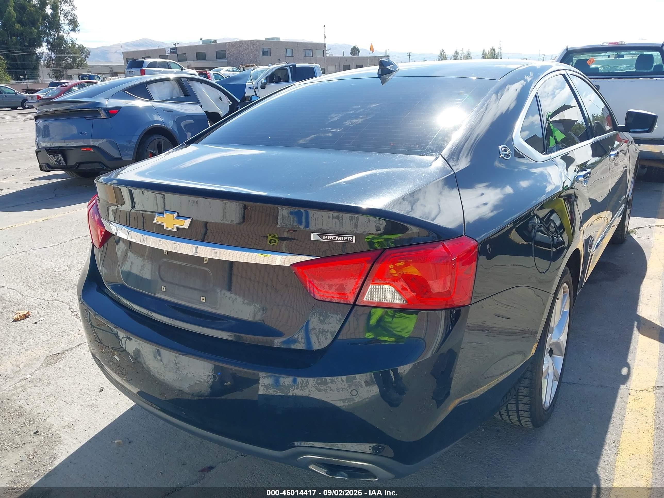 2017 Chevrolet Impala 2lz Black vin: 2G1145S34H9156985