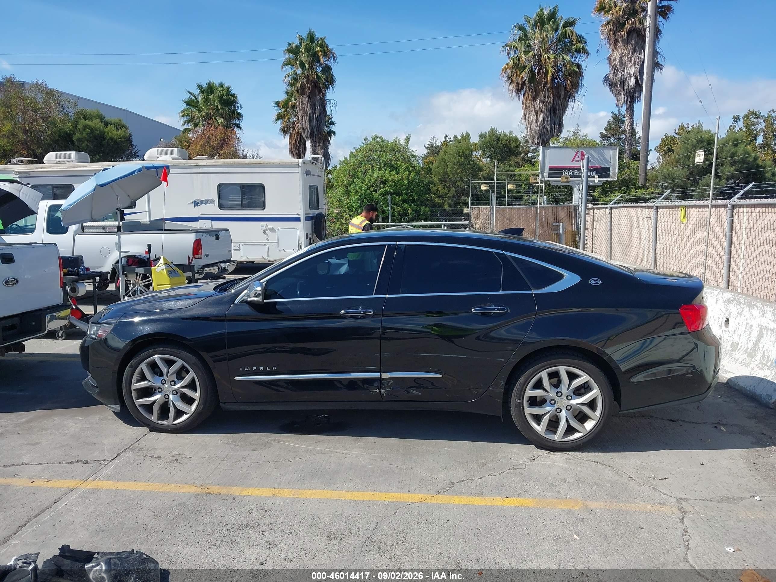 2017 Chevrolet Impala 2lz Black vin: 2G1145S34H9156985
