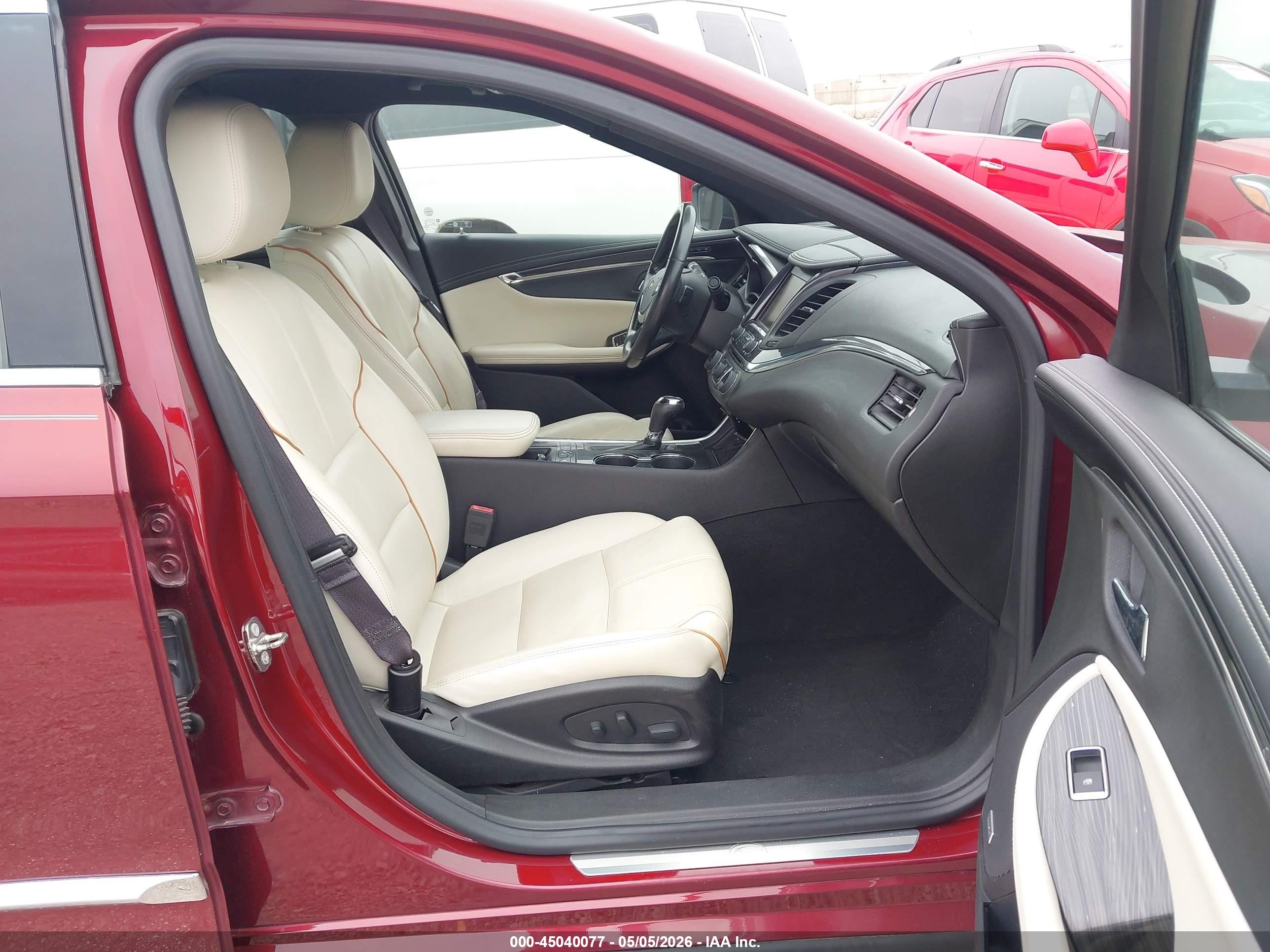 2017 Chevrolet Impala 2lz Burgundy vin: 2G1145S37H9196607