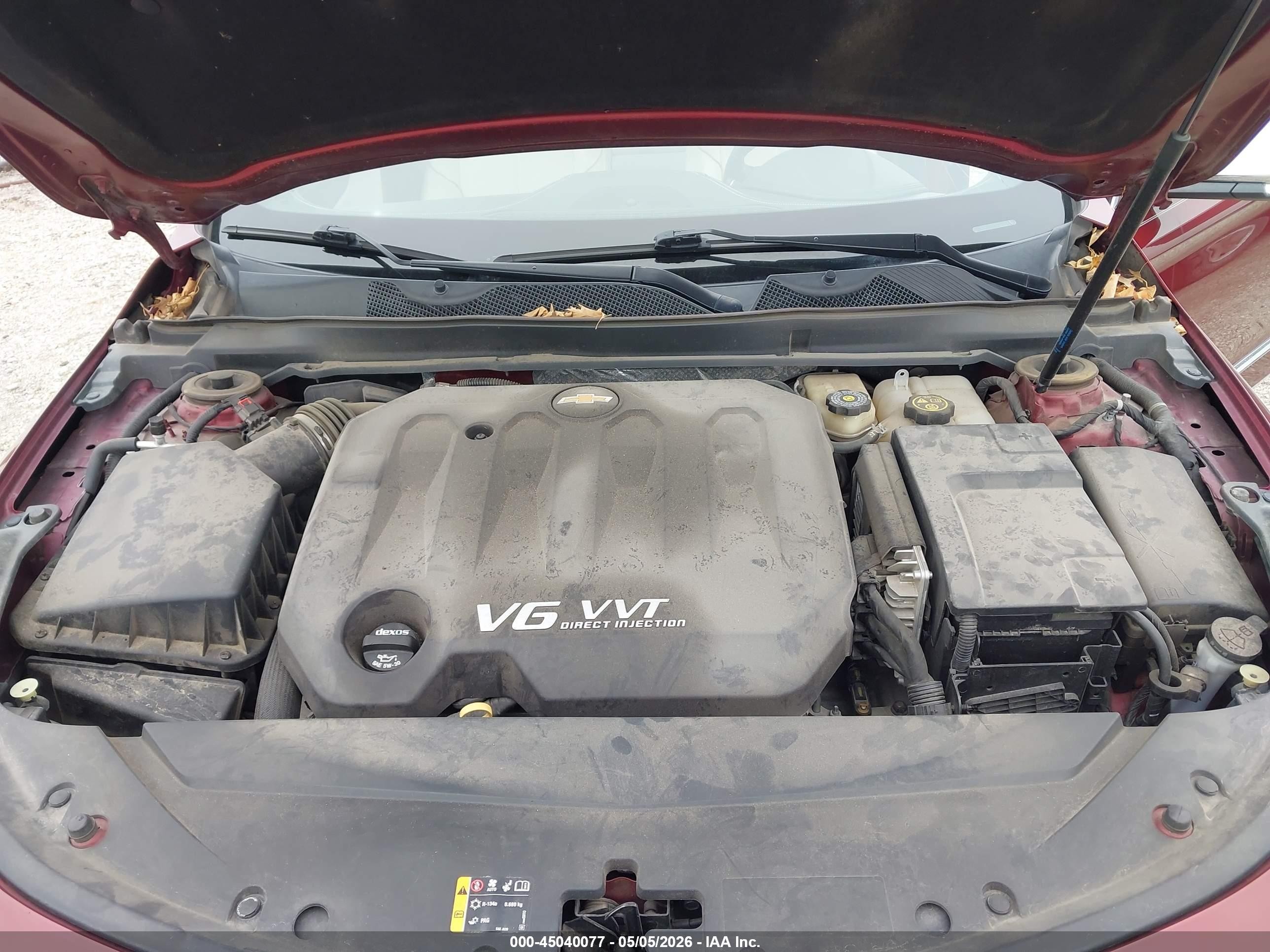 2017 Chevrolet Impala 2lz Burgundy vin: 2G1145S37H9196607