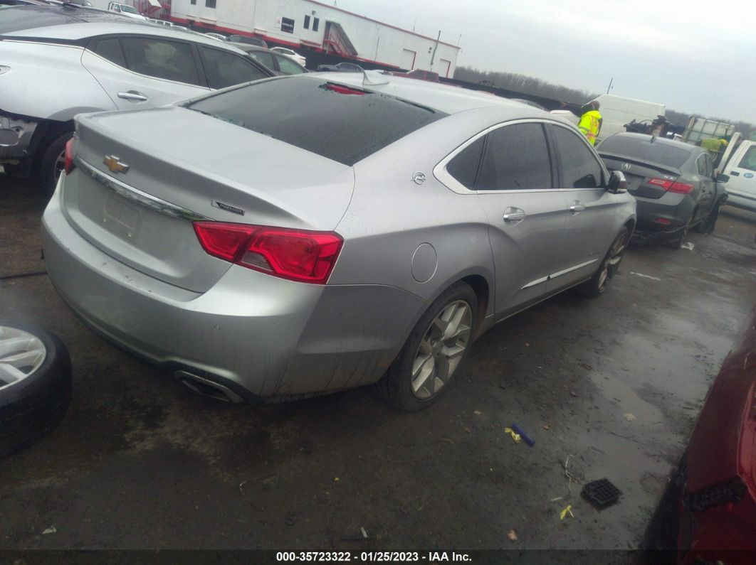 2017 Chevrolet Impala Premier Silver vin: 2G1145S38H9132107