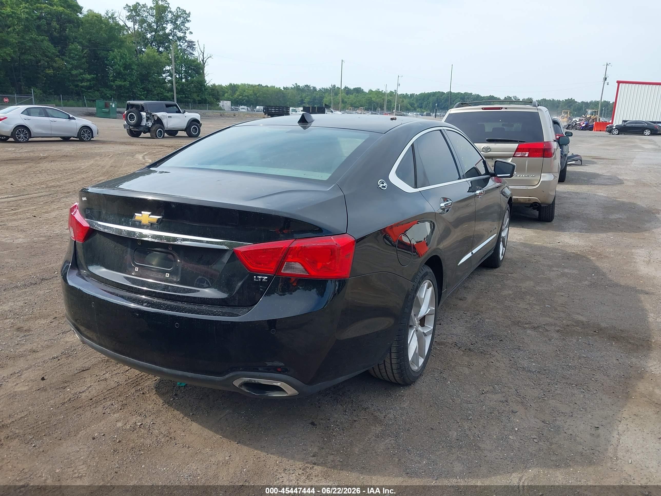 2014 Chevrolet Impala 1lz Black vin: 2G1145SL1E9211680