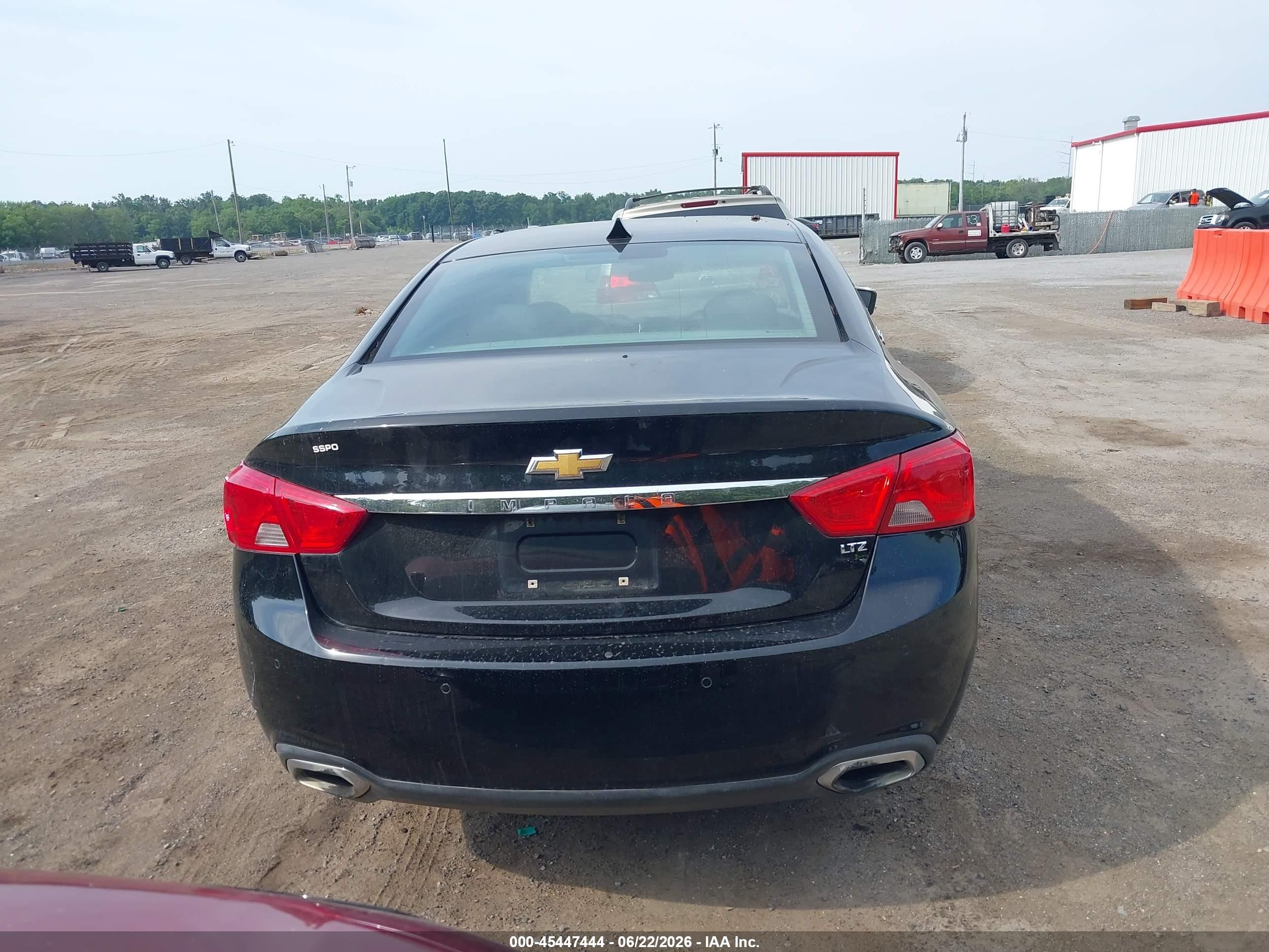 2014 Chevrolet Impala 1lz Black vin: 2G1145SL1E9211680