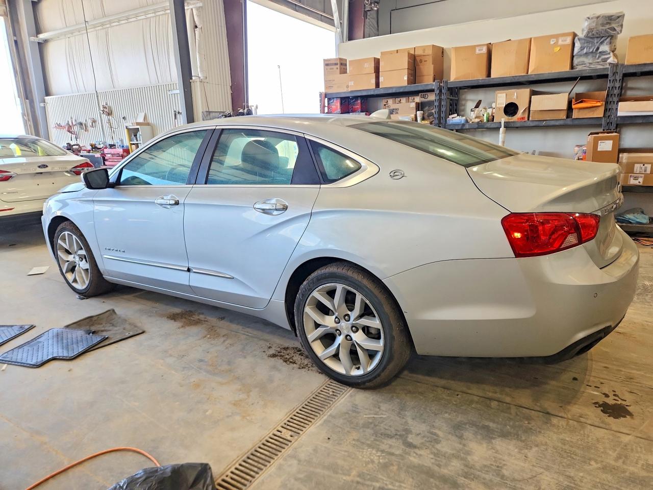 2014 Chevrolet Impala Ltz Silver vin: 2G1145SL3E9247693