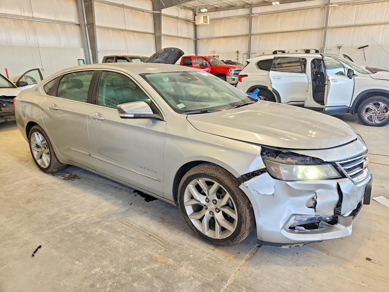 2014 Chevrolet Impala Ltz Silver vin: 2G1145SL3E9247693