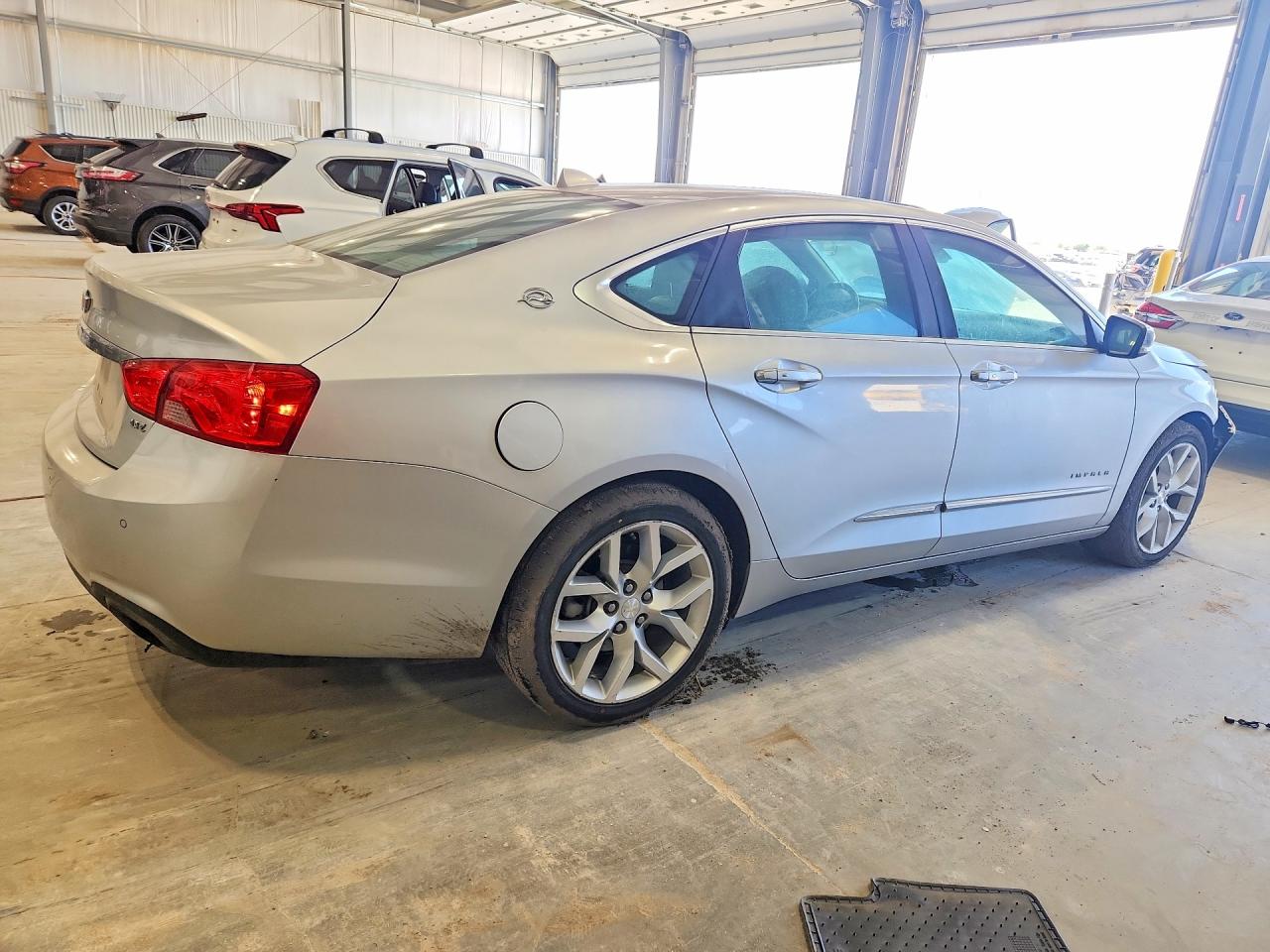 2014 Chevrolet Impala Ltz Silver vin: 2G1145SL3E9247693