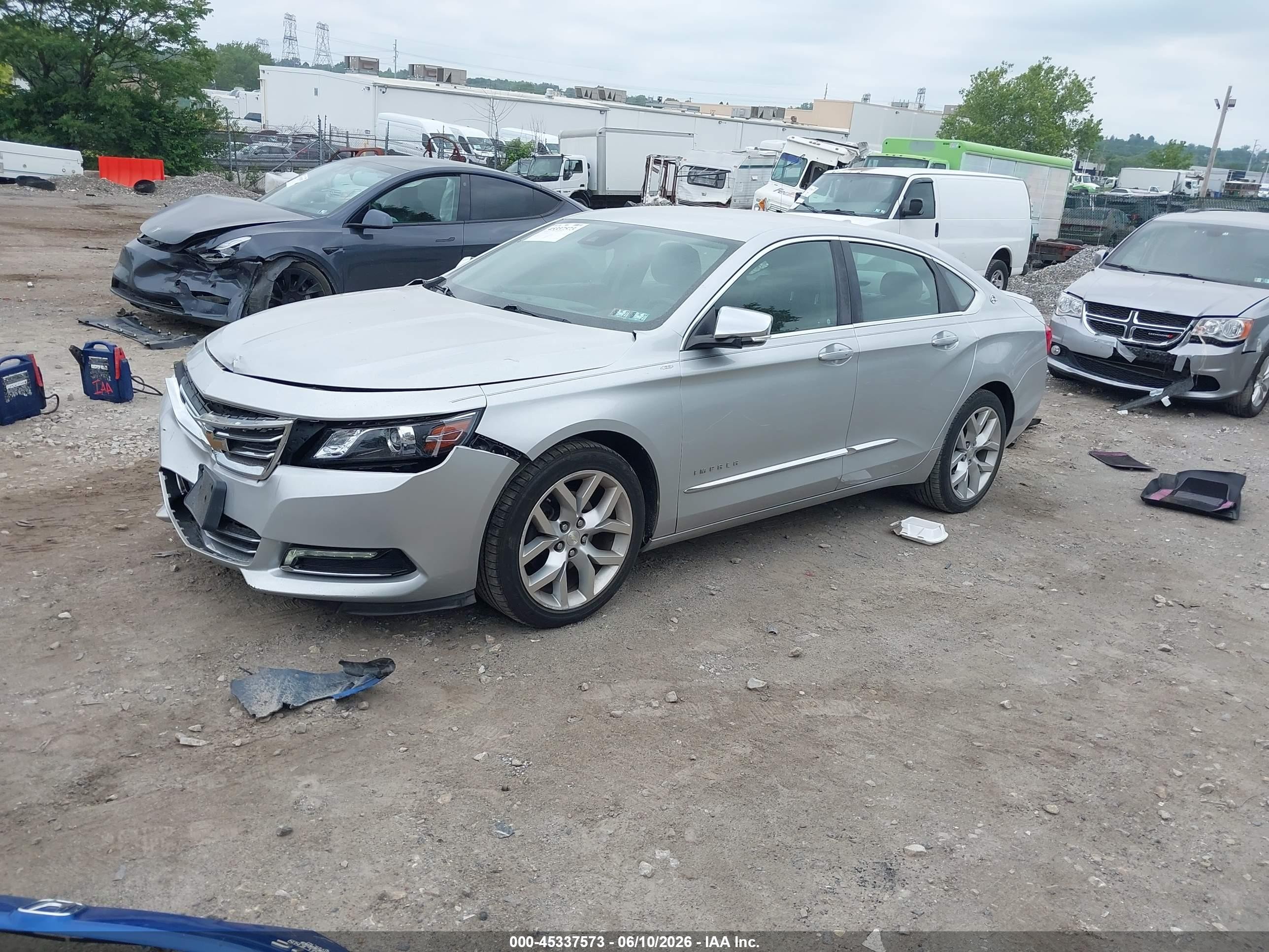 2014 Chevrolet Impala 1lz Silver vin: 2G1145SL5E9211648