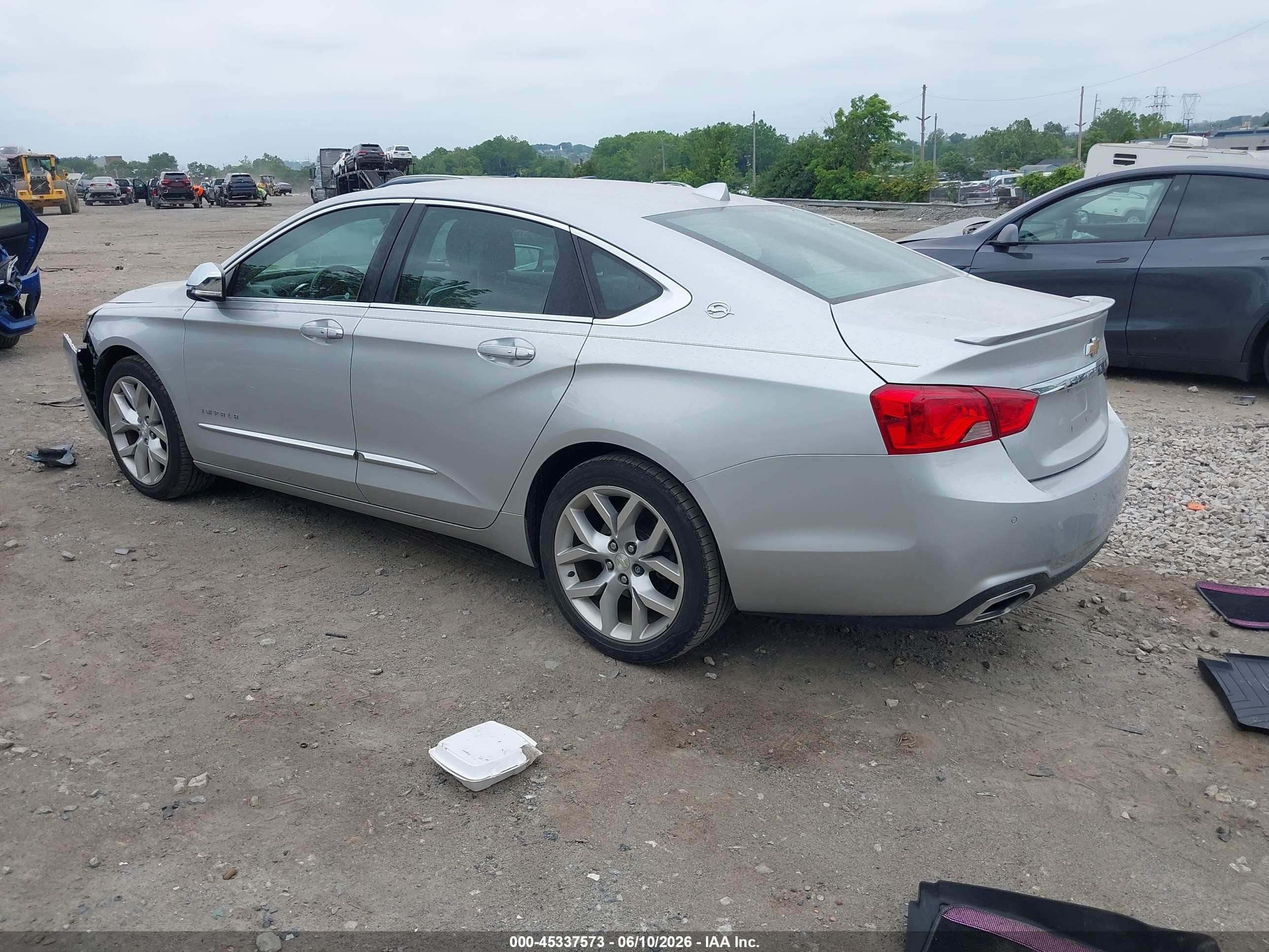 2014 Chevrolet Impala 1lz Silver vin: 2G1145SL5E9211648