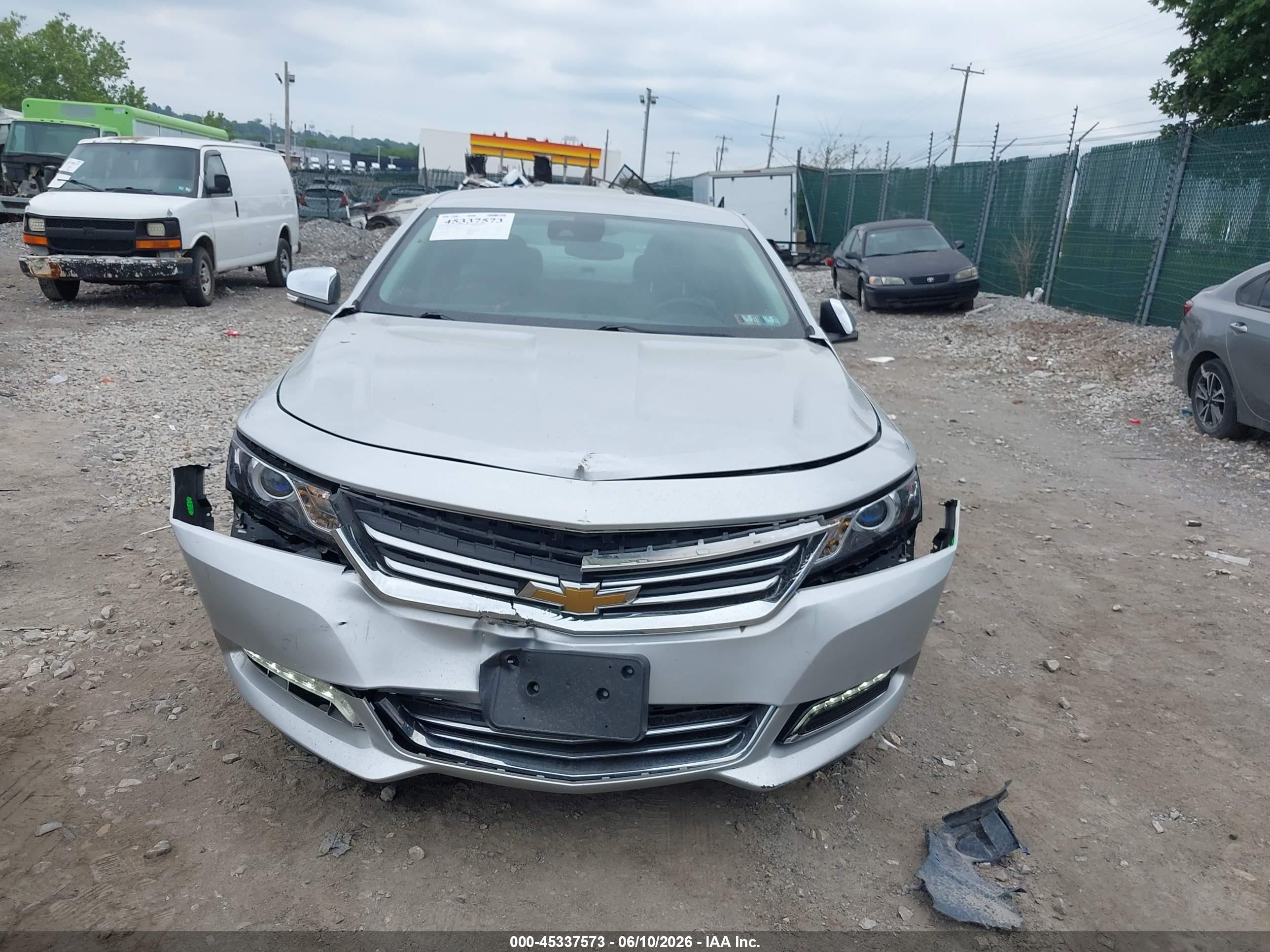 2014 Chevrolet Impala 1lz Silver vin: 2G1145SL5E9211648