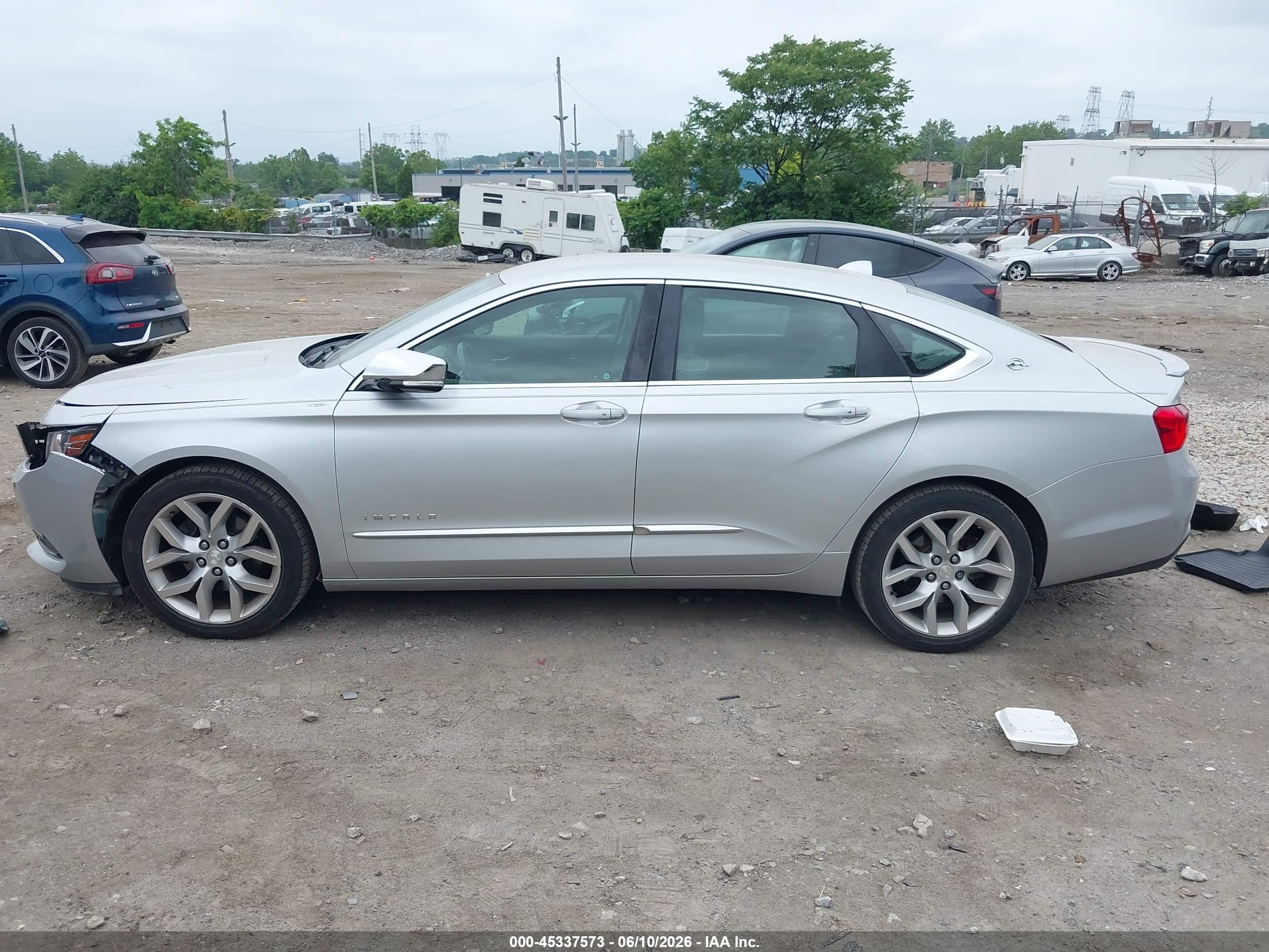 2014 Chevrolet Impala 1lz Silver vin: 2G1145SL5E9211648