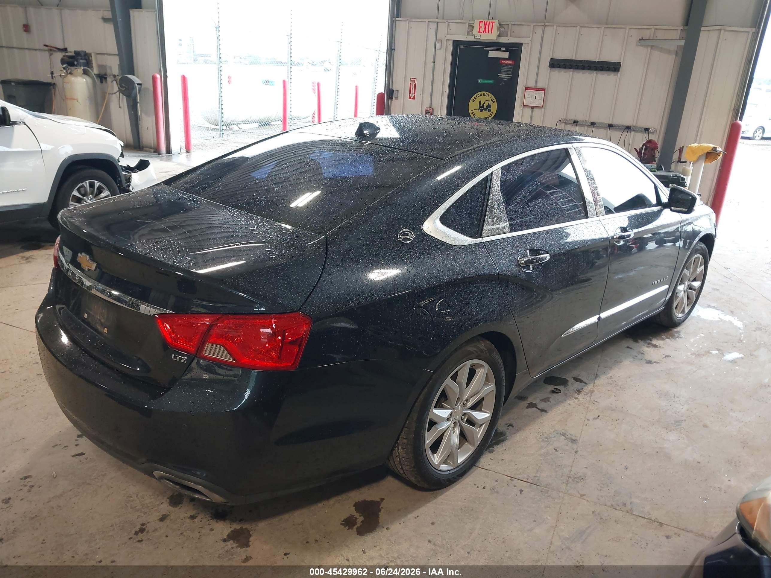 2014 Chevrolet Impala 1lz Dark Blue vin: 2G1145SL6E9115737