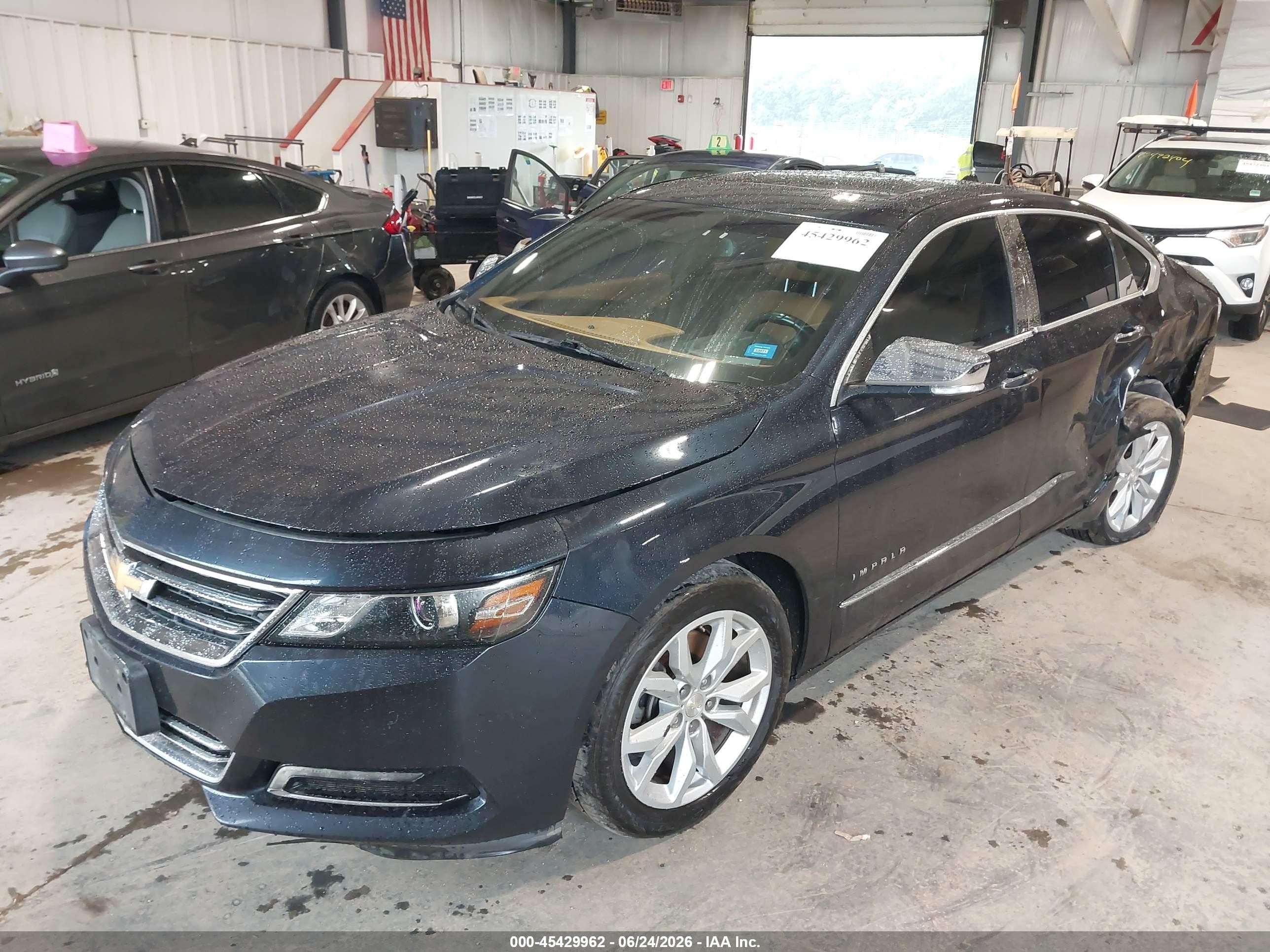 2014 Chevrolet Impala 1lz Dark Blue vin: 2G1145SL6E9115737