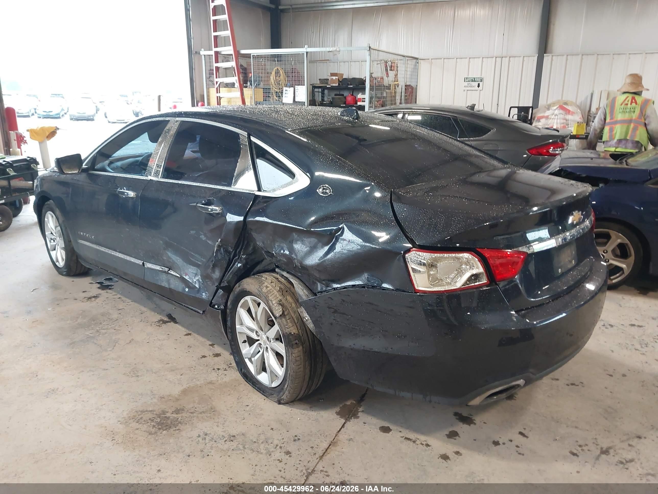 2014 Chevrolet Impala 1lz Dark Blue vin: 2G1145SL6E9115737
