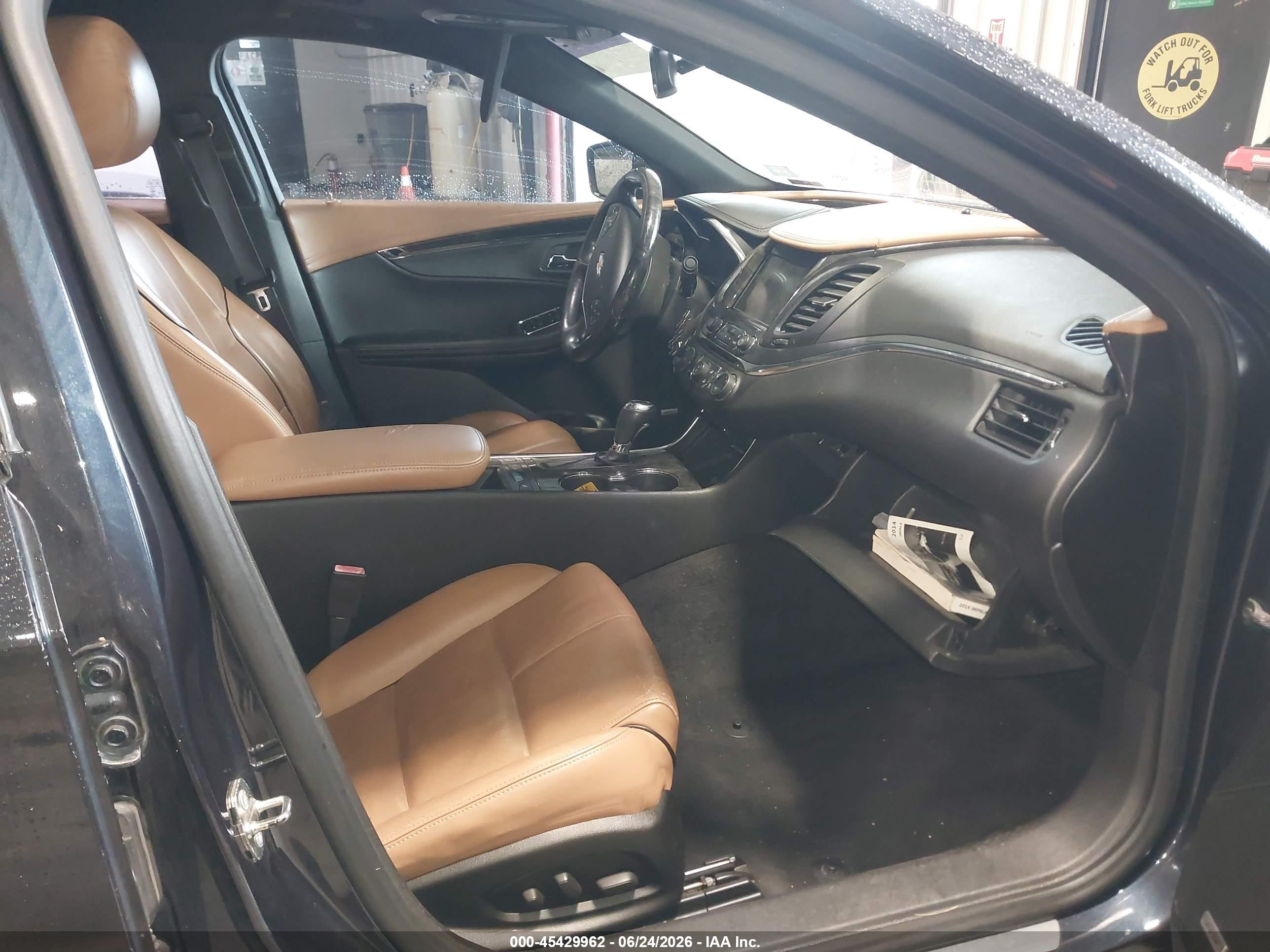 2014 Chevrolet Impala 1lz Dark Blue vin: 2G1145SL6E9115737