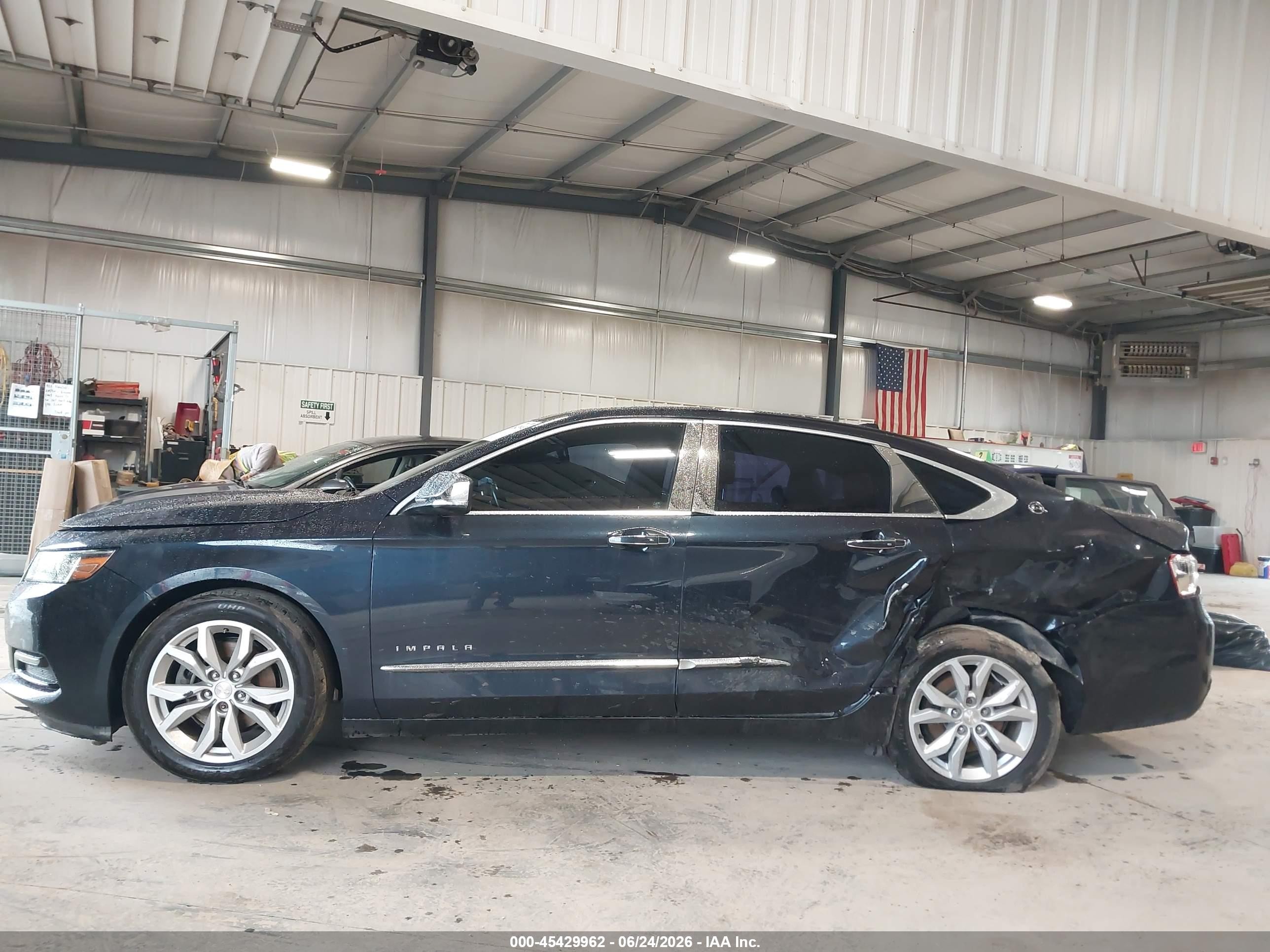2014 Chevrolet Impala 1lz Dark Blue vin: 2G1145SL6E9115737