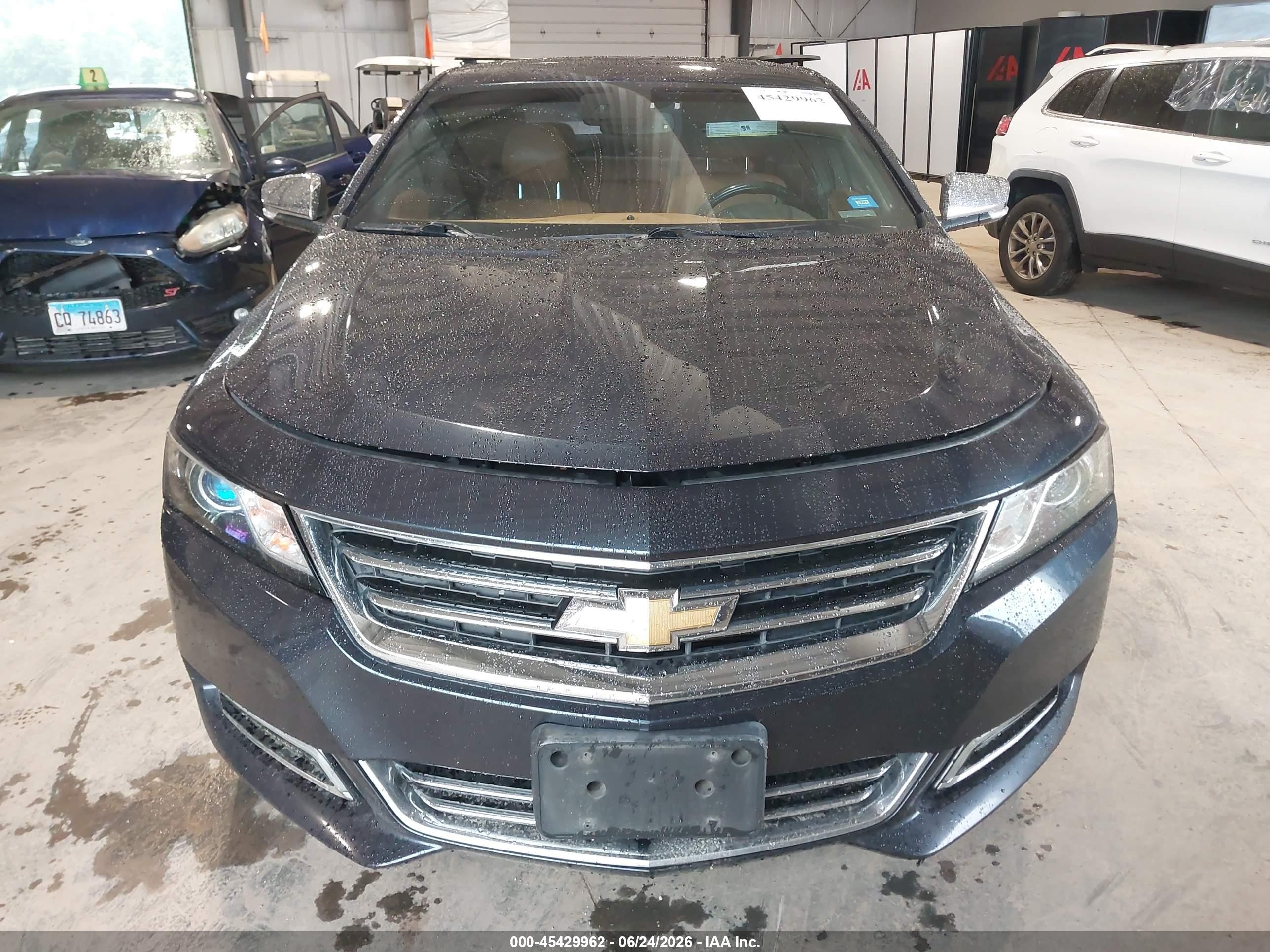 2014 Chevrolet Impala 1lz Dark Blue vin: 2G1145SL6E9115737