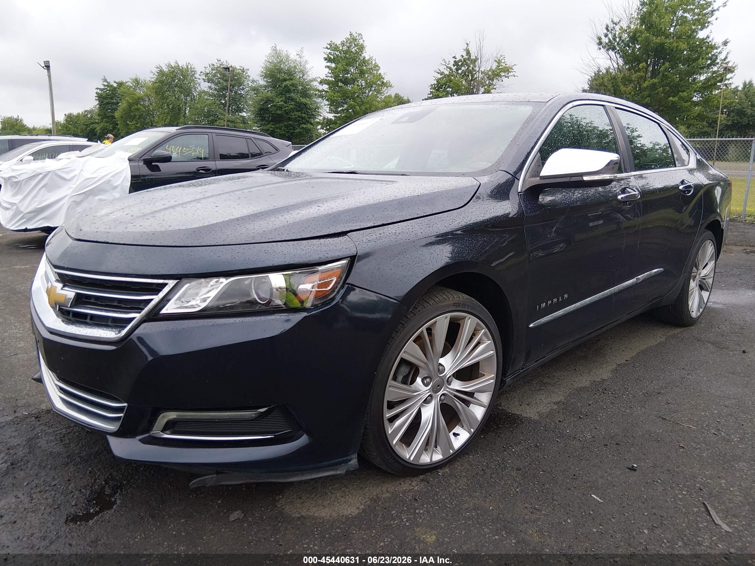 2014 Chevrolet Impala 1lz Blue vin: 2G1145SL7E9125483