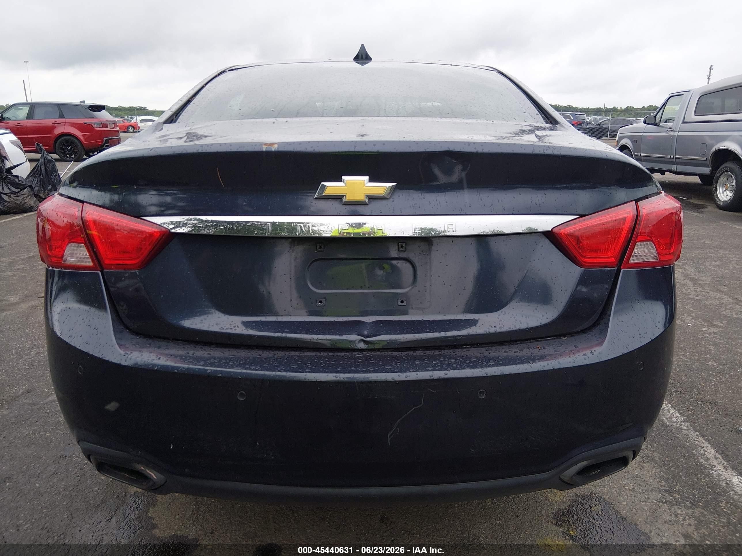 2014 Chevrolet Impala 1lz Blue vin: 2G1145SL7E9125483