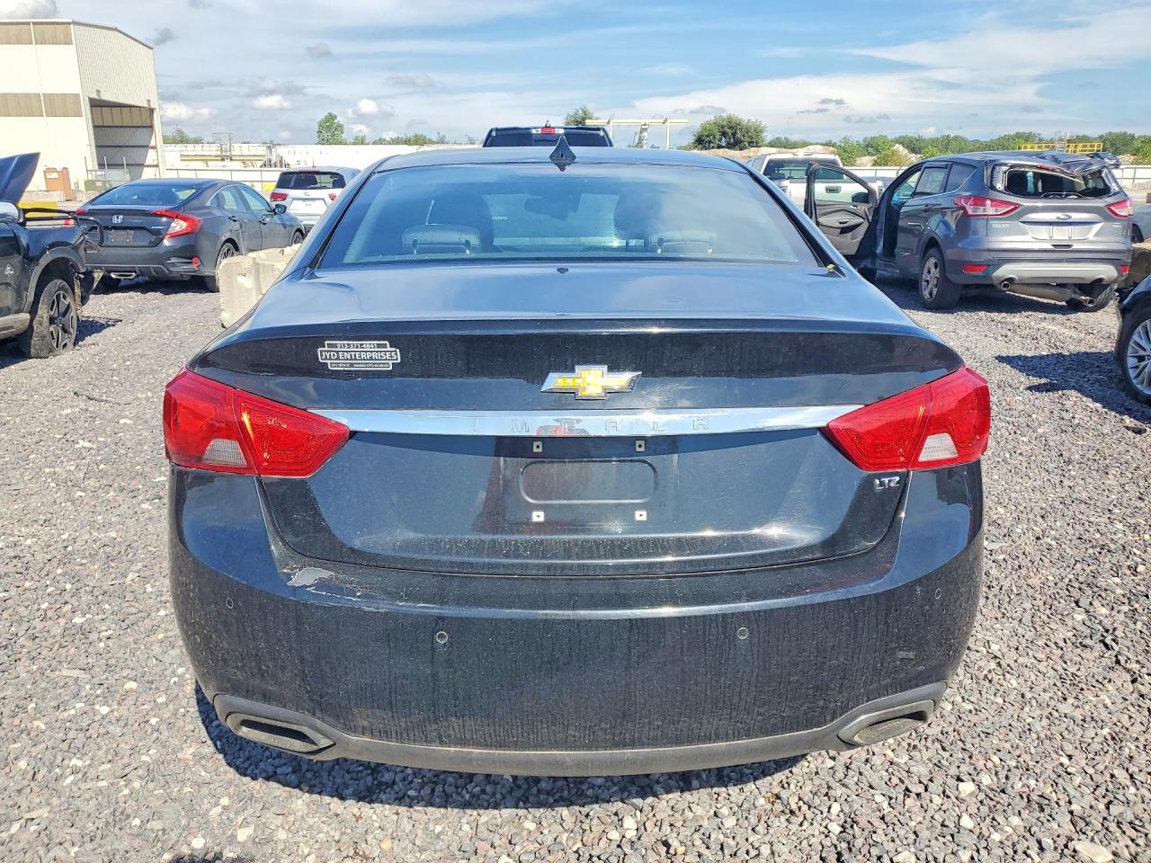 2014 Chevrolet Impala Ltz Black vin: 2G1155S30E9110885