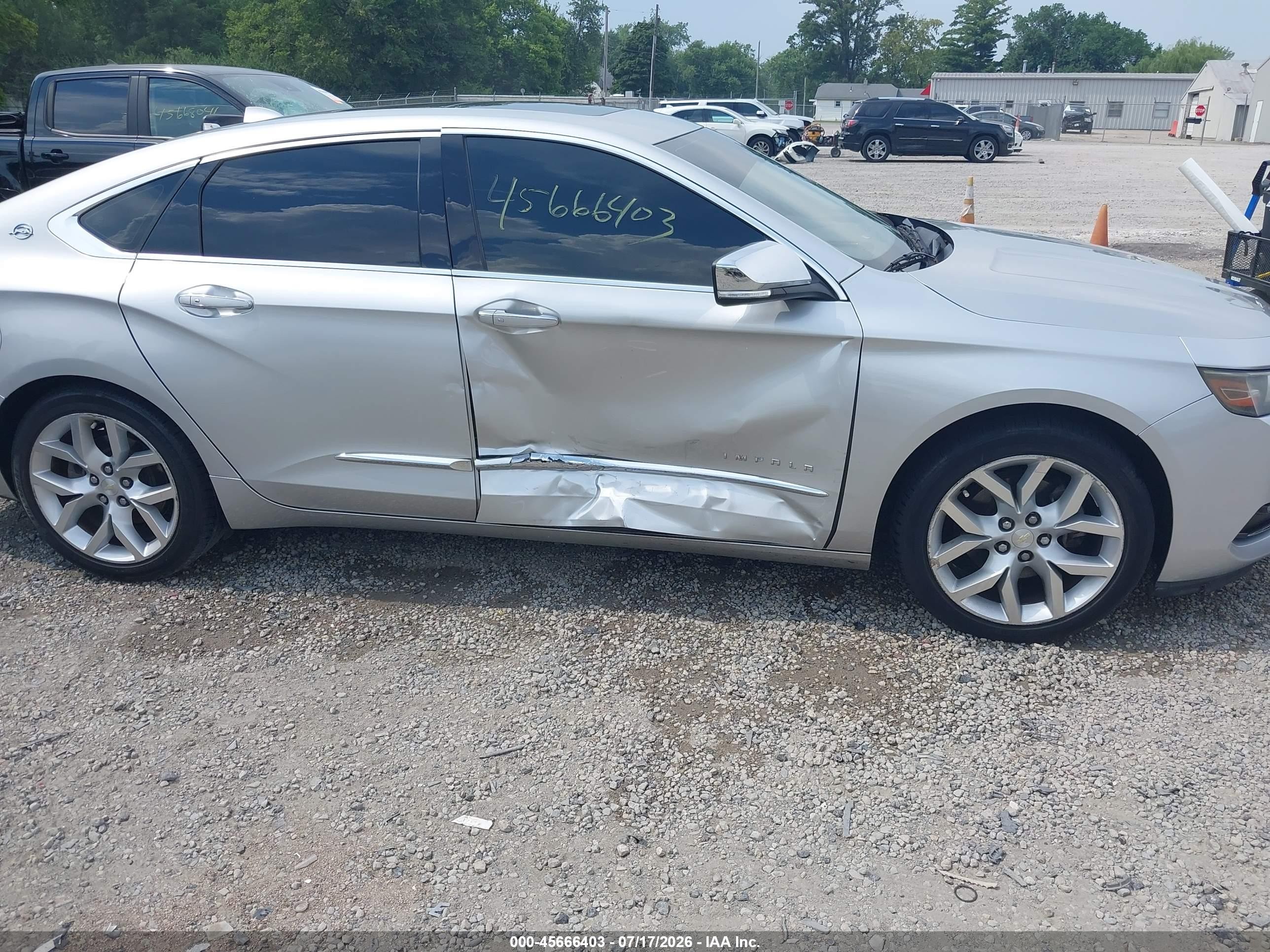 2014 Chevrolet Impala 2lz Gray vin: 2G1155S30E9137844