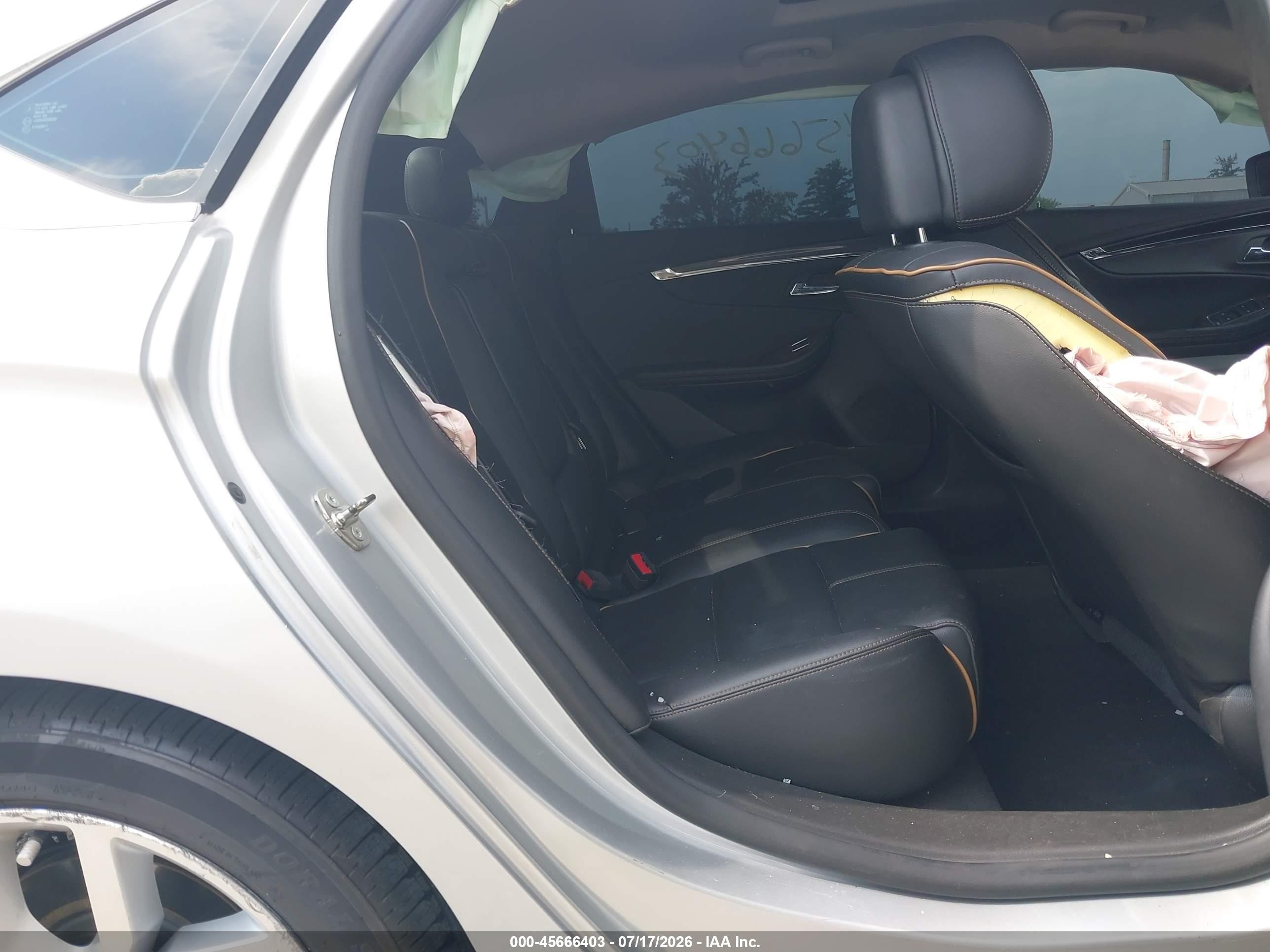 2014 Chevrolet Impala 2lz Gray vin: 2G1155S30E9137844