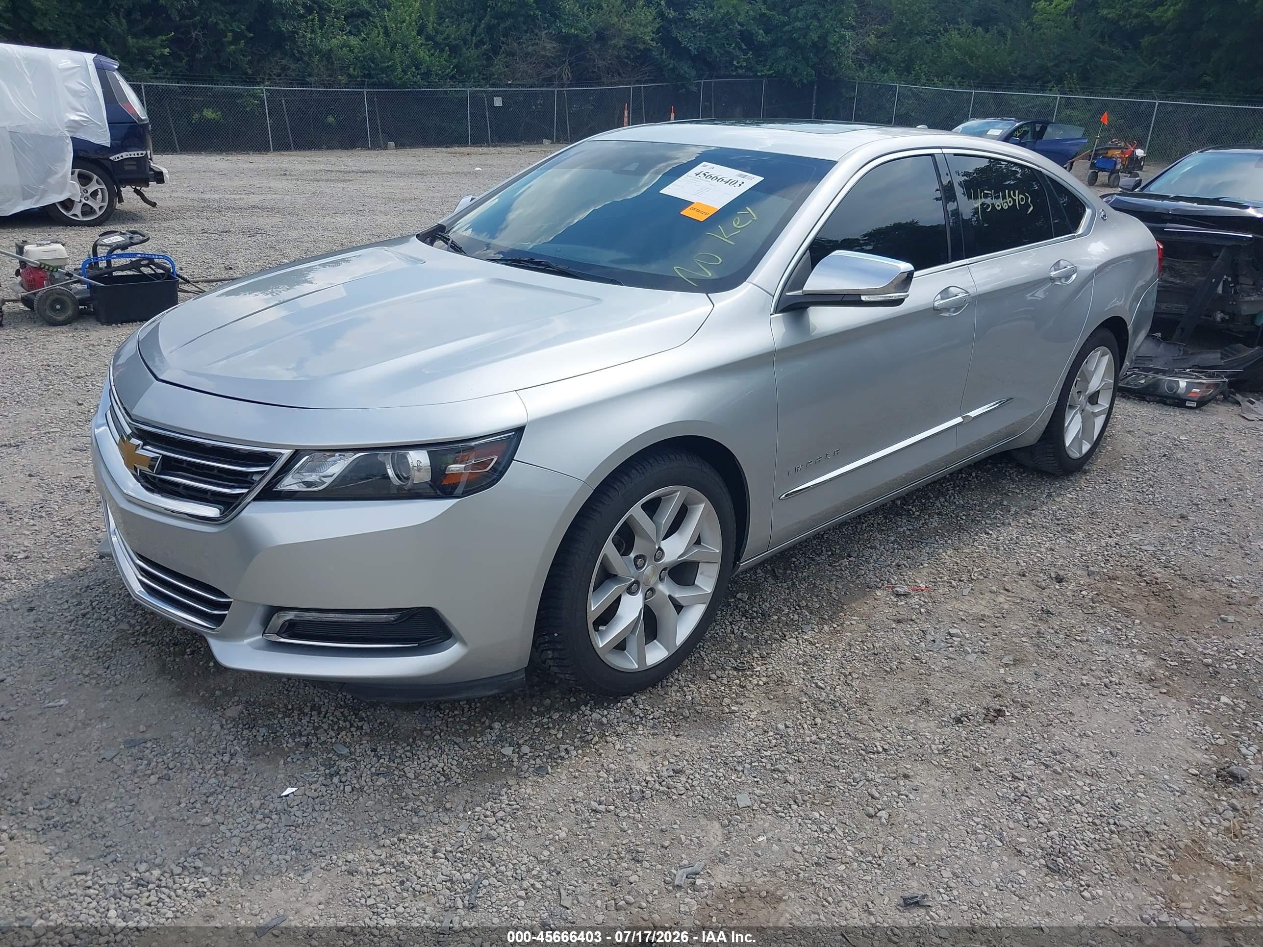 2014 Chevrolet Impala 2lz Gray vin: 2G1155S30E9137844